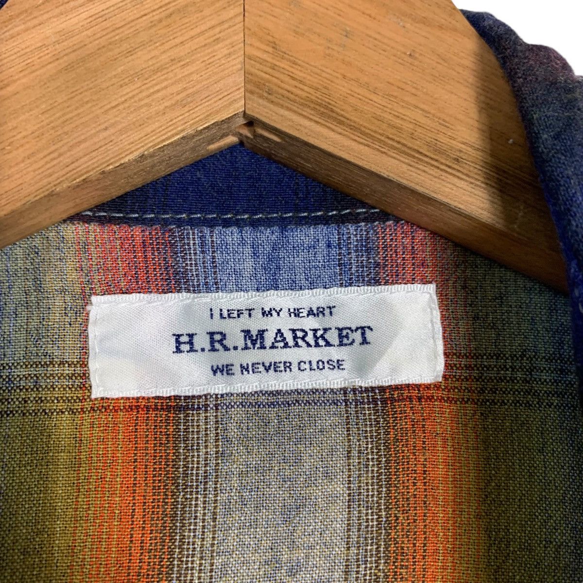 HOLLYWOOD RANCH MARKET H.R.MARKET Tartan Short Sleeve Western Shirt #1419-C64 Size US S / EU 44-46 / 1 - 14 Thumbnail