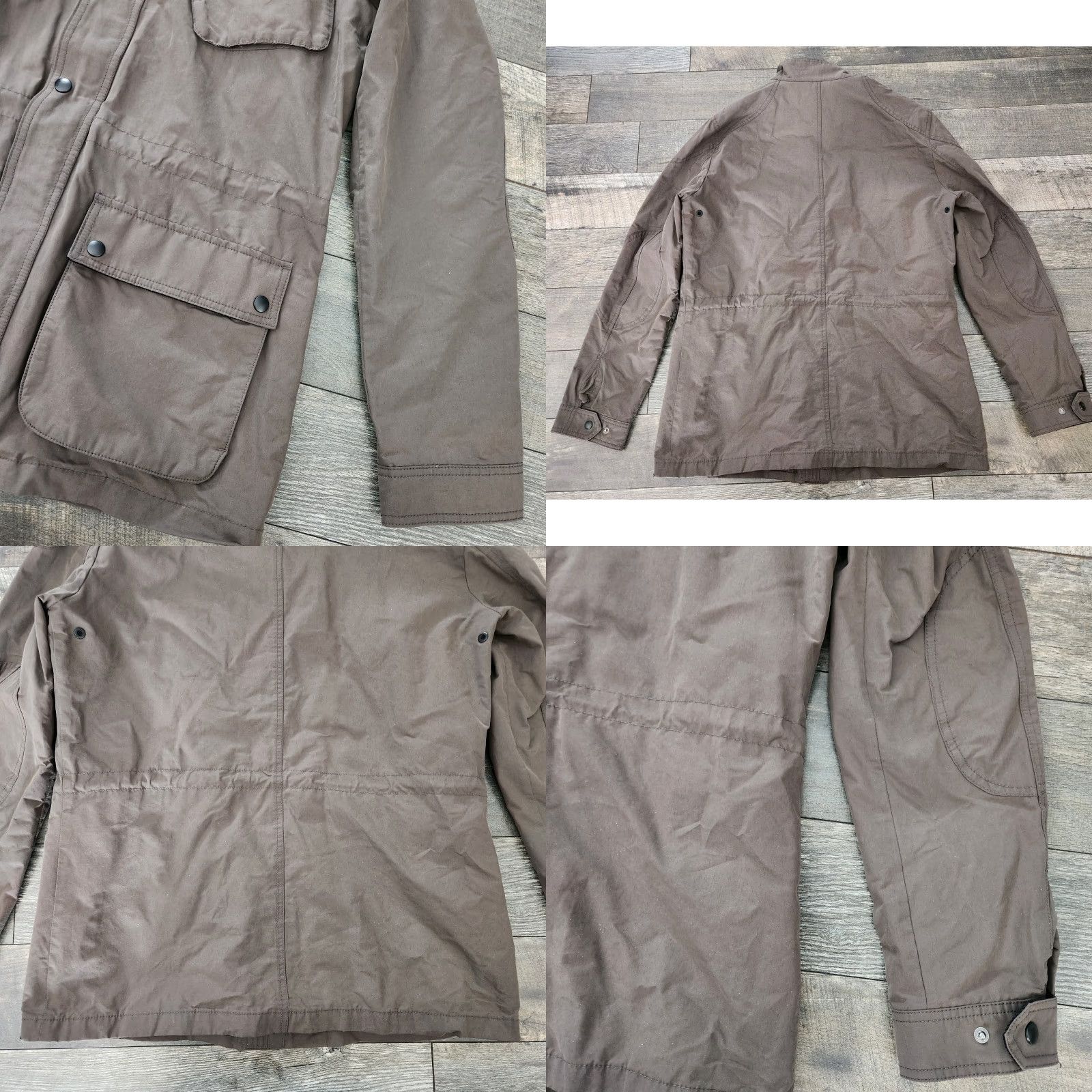 Banana Republic Banana Republic Field Jacket Mens L Water Resistant Canvas Corduroy Barn Chore Green Military Jacket Mens L Size US L / EU 52-54 / 3 - 8 Thumbnail