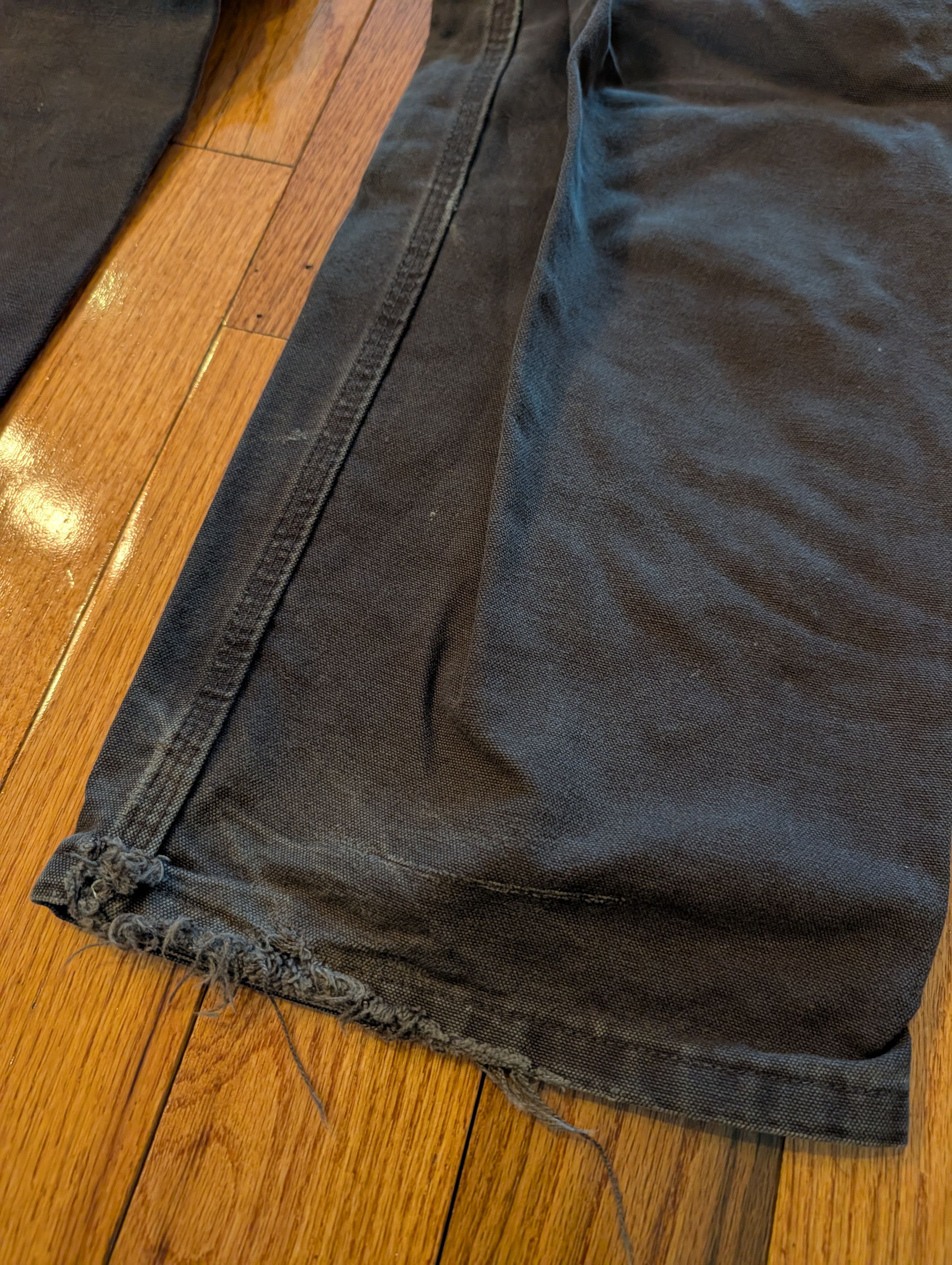 Carhartt Carhartt B136 DKB Double Knee Work Pants Brown 38x32 Size US 38 / EU 54 - 4 Thumbnail