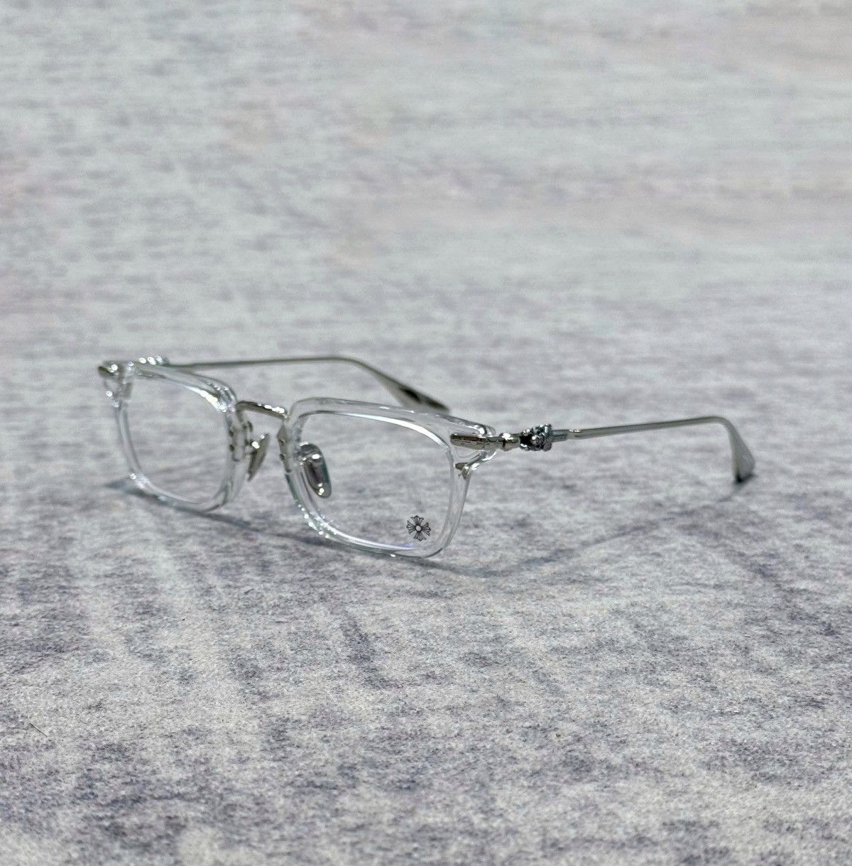Chrome Hearts CHROME HEARTS SNAT Crystal/Shiny Silver Size ONE SIZE - 1 Thumbnail