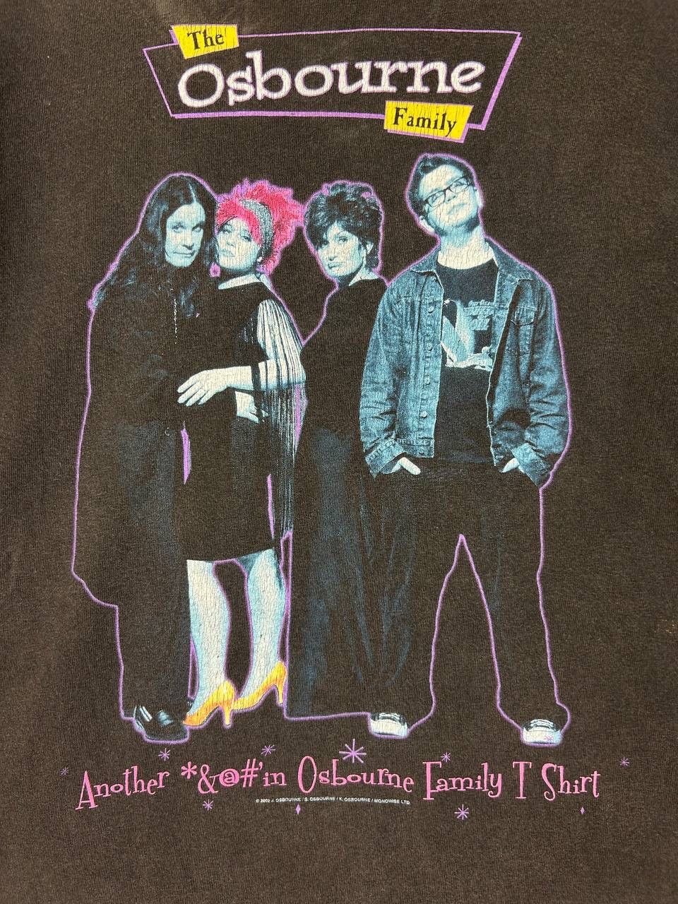 Band Tees × Vintage Vintage Y2K Ozzy The Osbourne Family Promo Tee MTV Reality S Size US XL / EU 56 / 4 - 3 Thumbnail