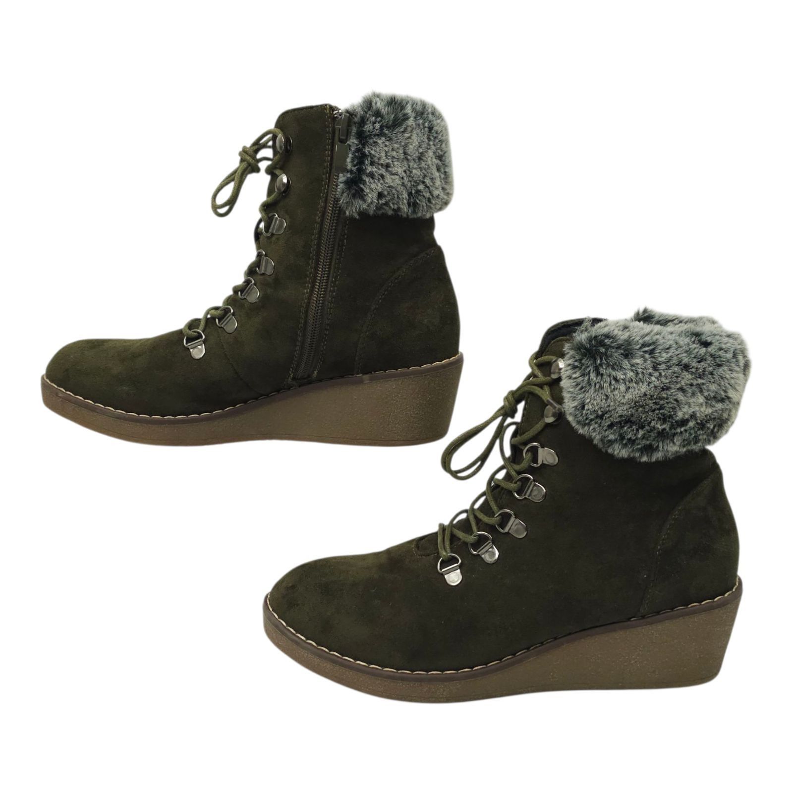 Other Boutique By Corkys Fox Bay Ankle Boots Womens 9 Green Size US 9 / IT 39 - 1 Thumbnail