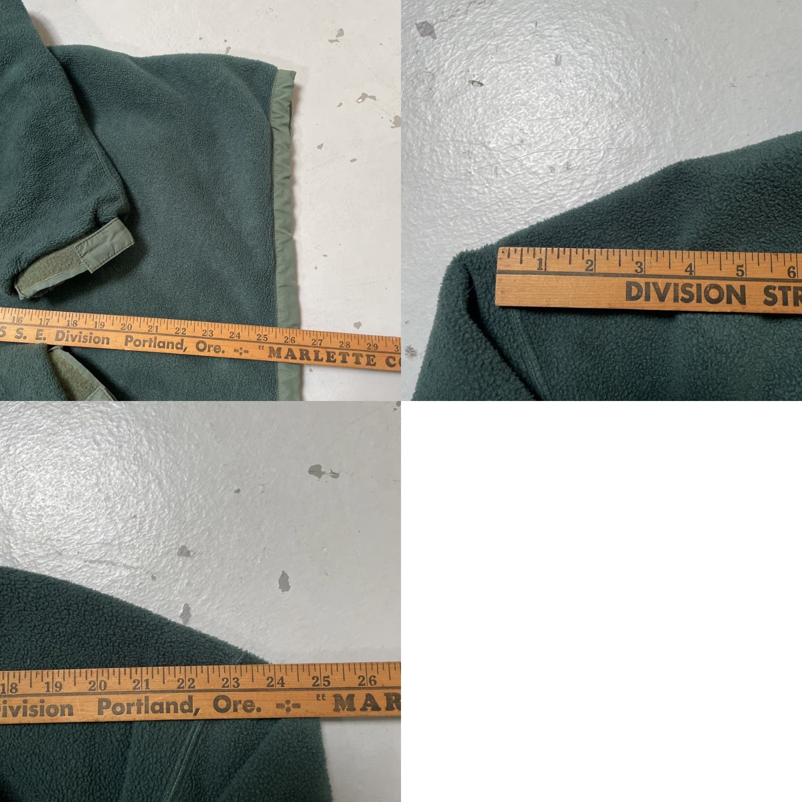 Montbell VINTAGE Montbell Polartec Fleece Jacket Snap Full Zip M-L Green Unisex Adults 1990s 80s Synchilla Outdoor Ski Camp Gorp Leisure Mens Womens Size US M / EU 48-50 / 2 - 9 Thumbnail