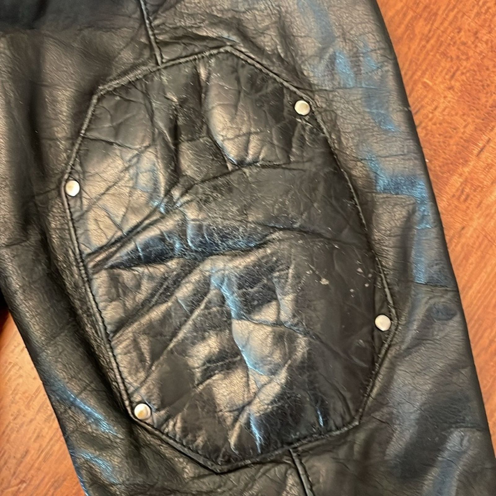 Harley Davidson Vintage Hein Gericke Harley Davidson Leather Jacket Black L Size US L / EU 52-54 / 3 - 8 Thumbnail
