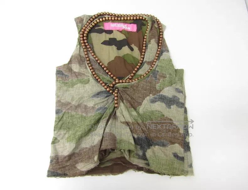 Junya Watanabe Junya Watanabe Camouflage beaded vest Size S / US 4 / IT 40 - 4 Thumbnail