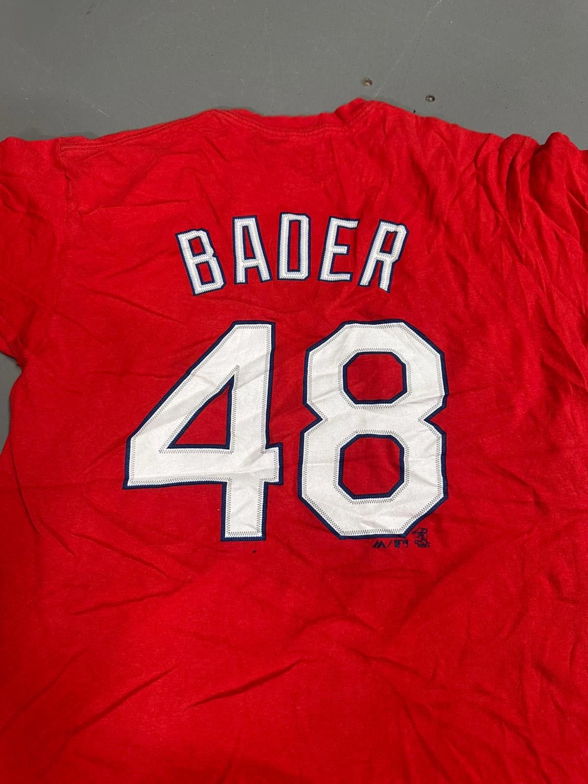 Majestic Majestic St. Louis Cardinals T-Shirt - Bader 48 - Red Size US M / EU 48-50 / 2 - 3 Thumbnail