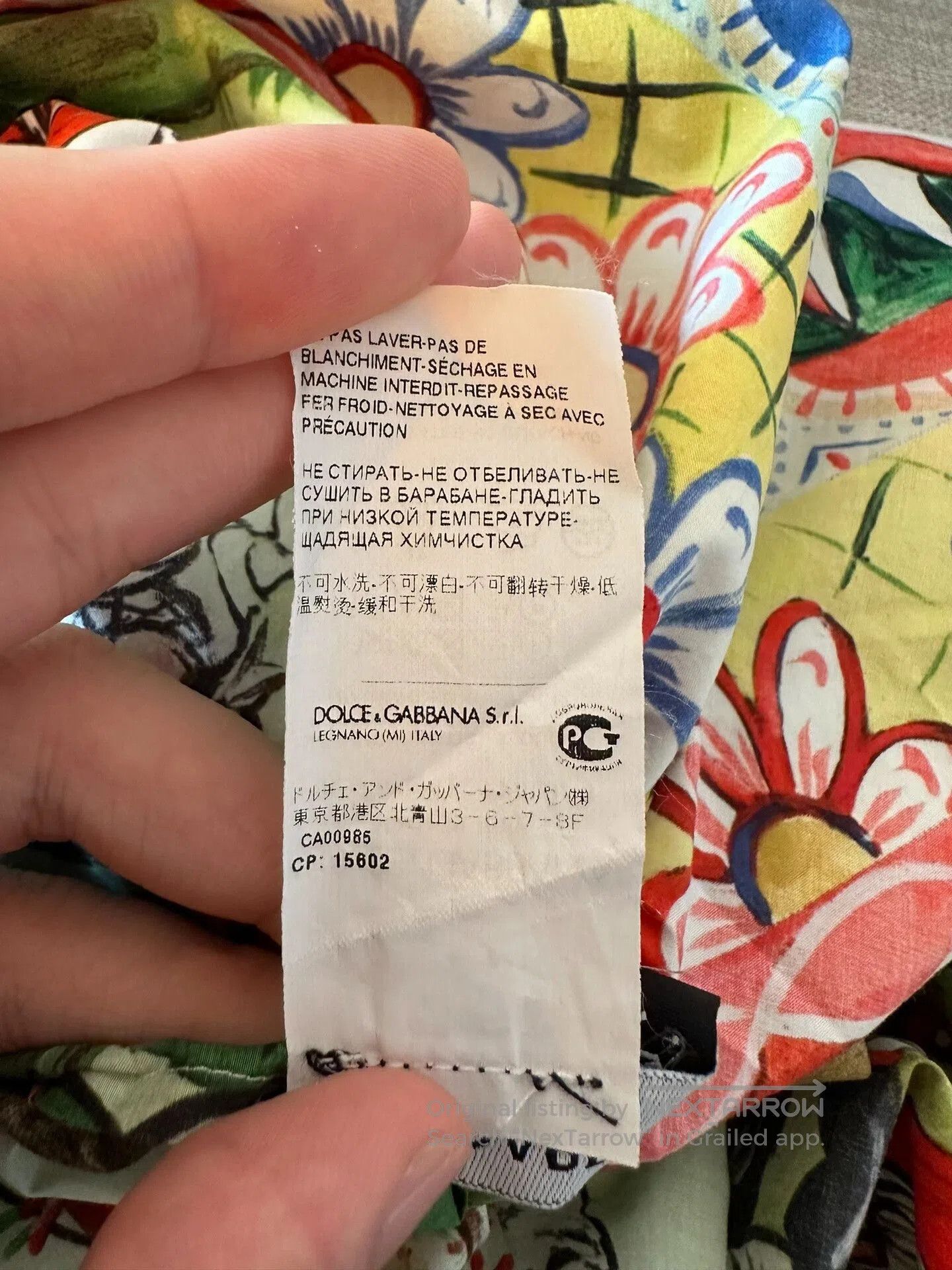 Dolce & Gabbana DG Runway Xanadu Oil Painting Tee. Size S / US 4 / IT 40 - 6 Thumbnail