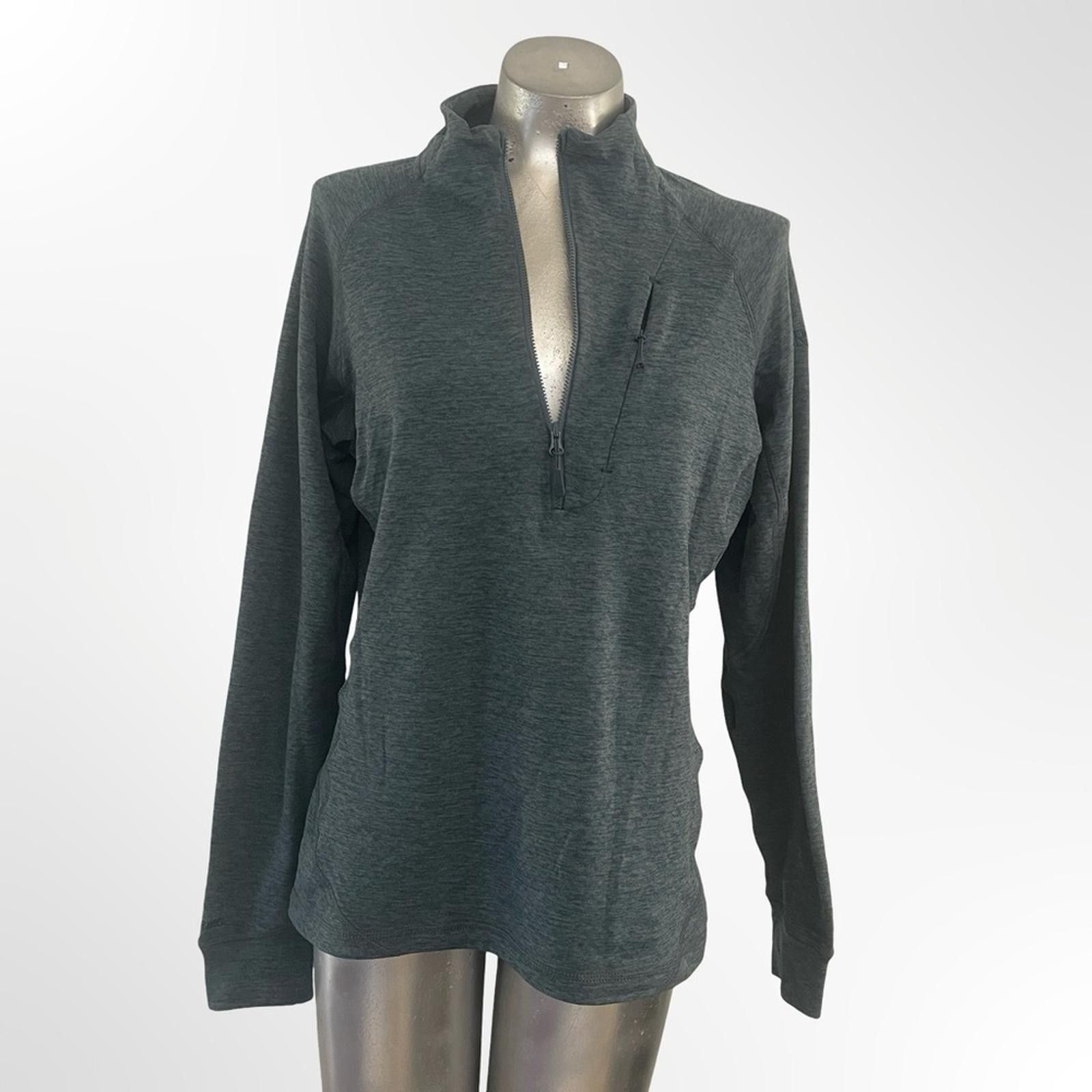 Rab RAB Dark Gray Quarter-Zip Pullover in size L Size L / US 10 / IT 46 - 1 Thumbnail