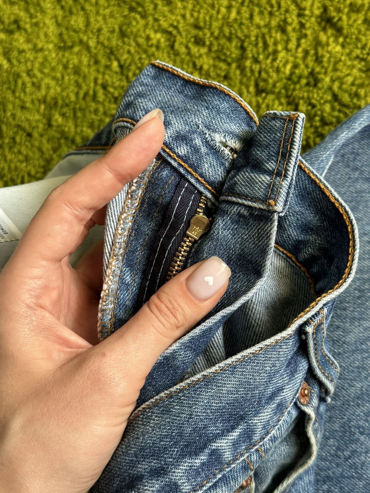 Levi's × Levi's Vintage Clothing × Vintage Levi’s 90s vintage orange tab jeans denim pants Size US 38 / EU 54 - 9 Thumbnail