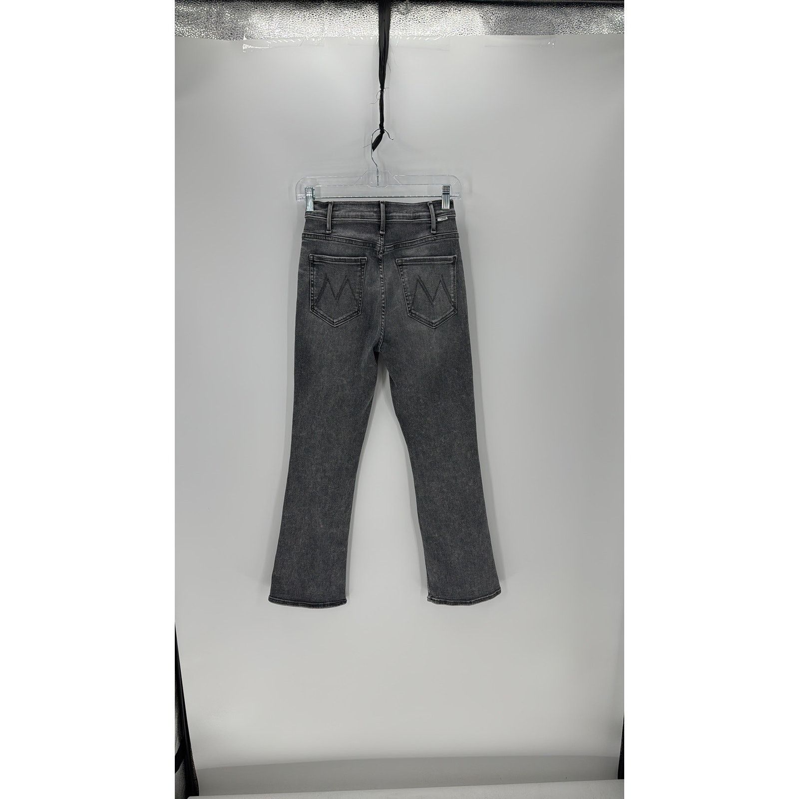 MOTHER Mother The Hustler High Waist Ankle Bootcut Jean Gray sz 26 Size 26" / US 2 / IT 38 - 8 Thumbnail