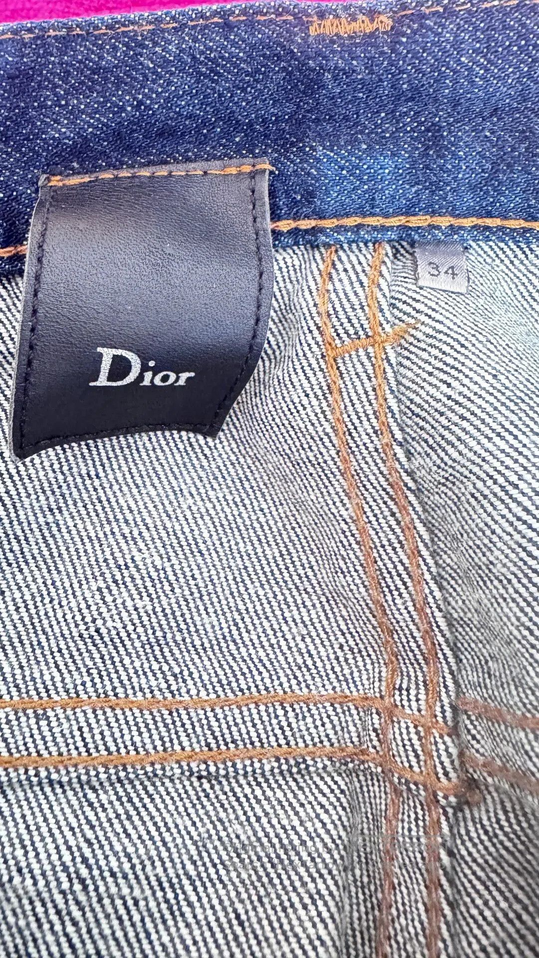 Dior Dior Homme Blue Denim Jeans. Size US 34 / EU 50 - 3 Thumbnail