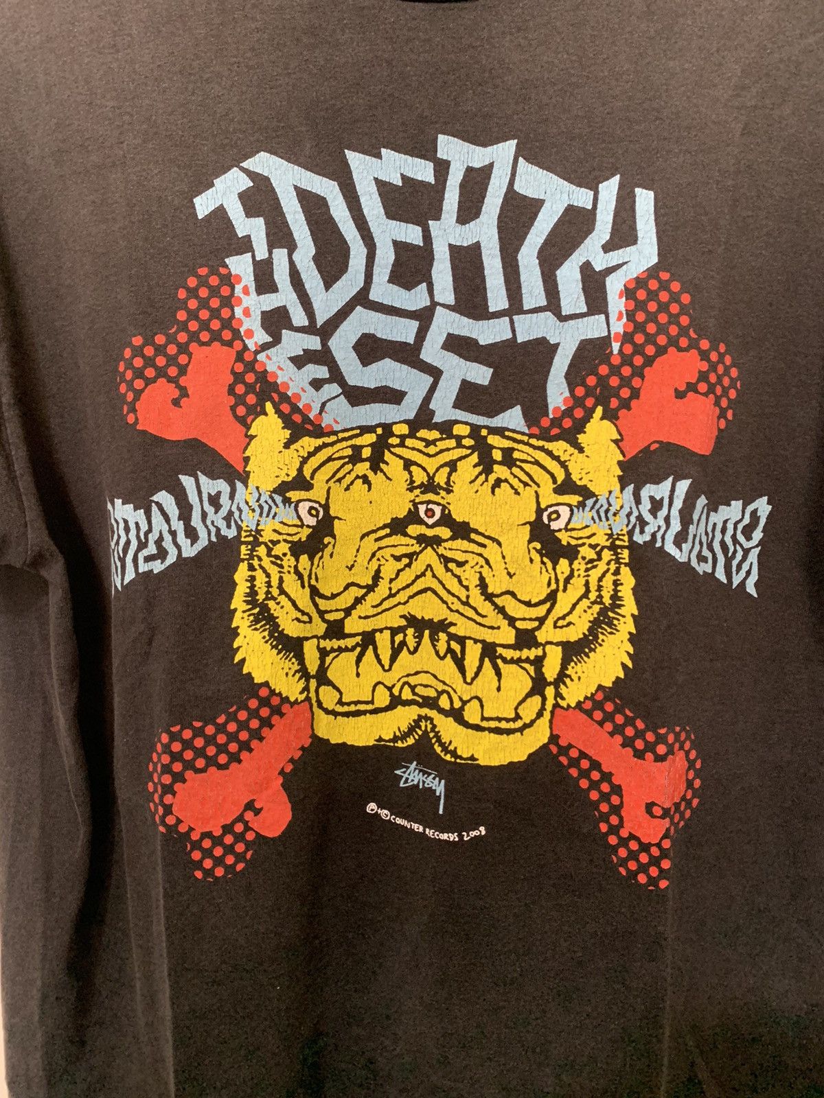 Stussy × Vintage Vintage stussy x the deathset Size US L / EU 52-54 / 3 - 5 Thumbnail