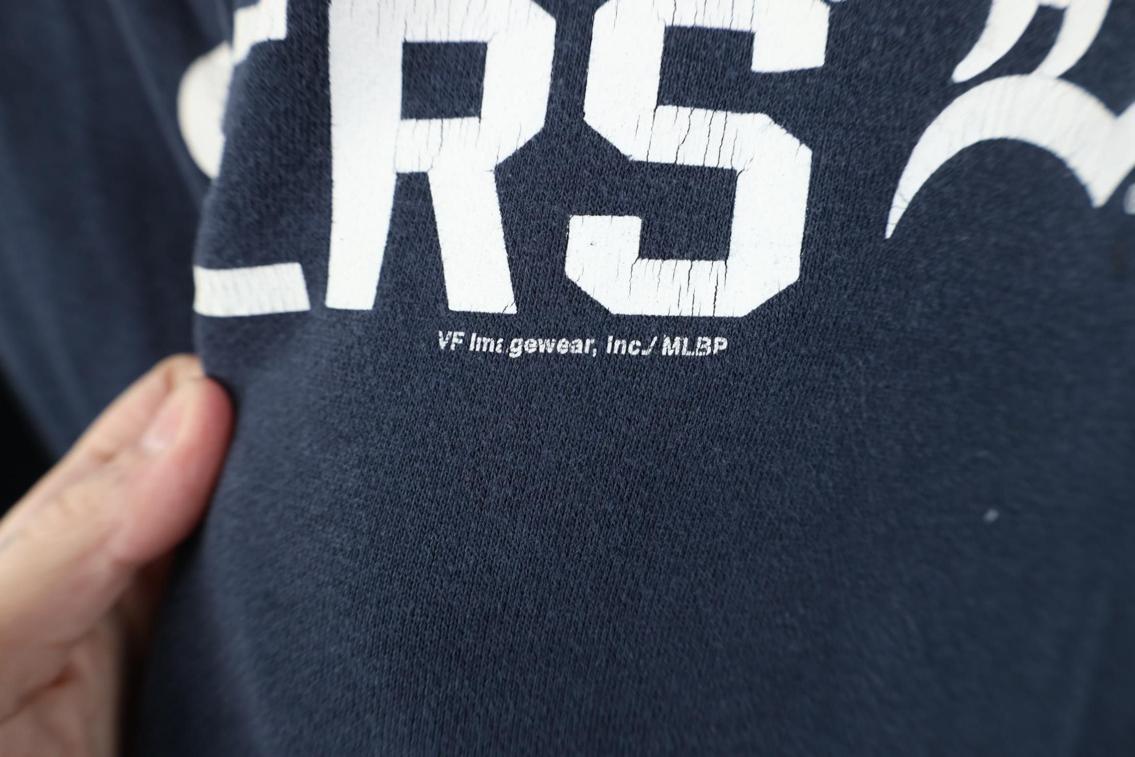 Vintage Vintage MLB Spell Out Detroit Tigers Baseball Hoodie Blue Size US L / EU 52-54 / 3 - 5 Thumbnail