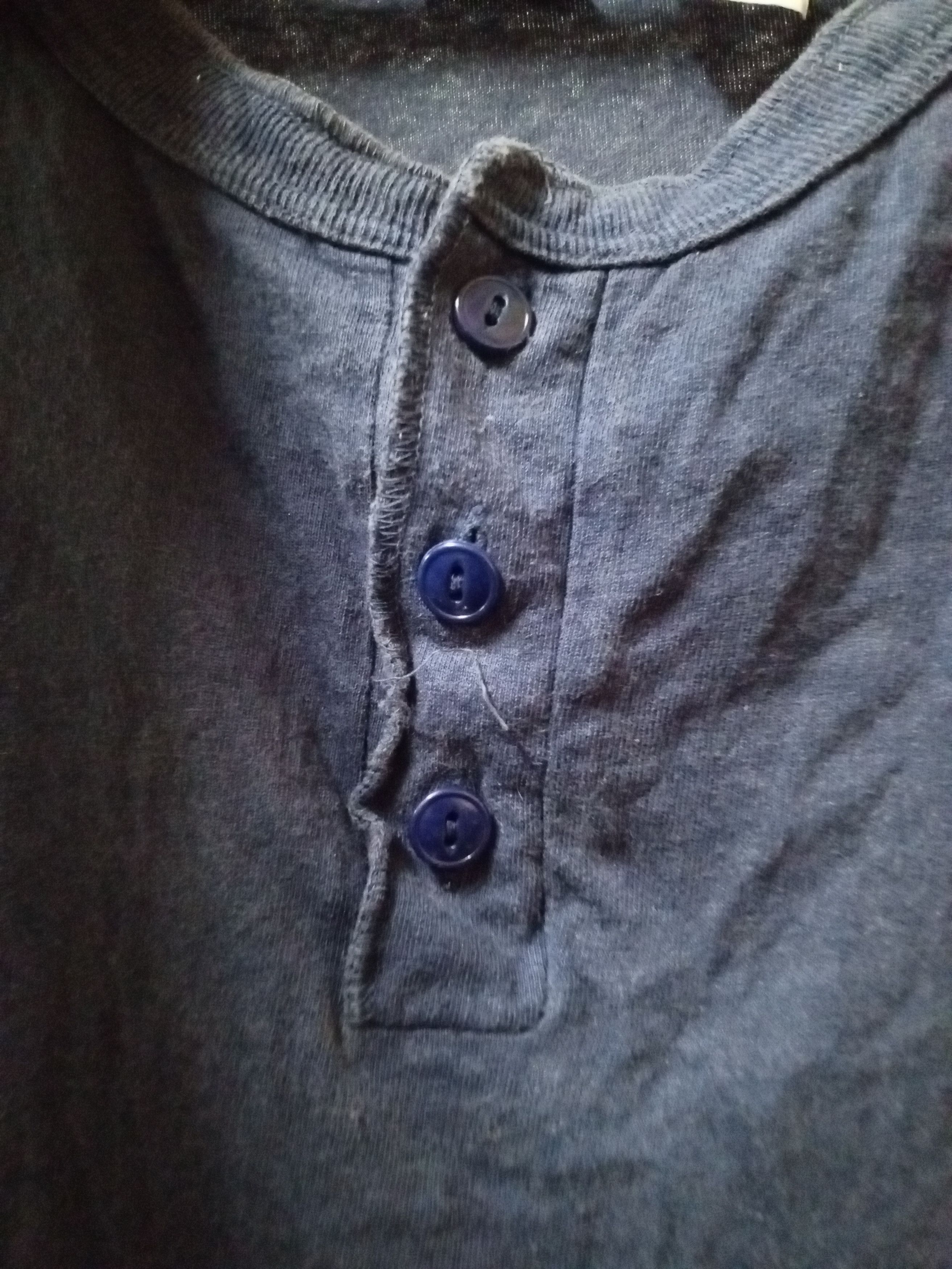 Schott VTG SCHOTT PLAIN TSHIRT 3BUTTON Size US M / EU 48-50 / 2 - 6 Thumbnail