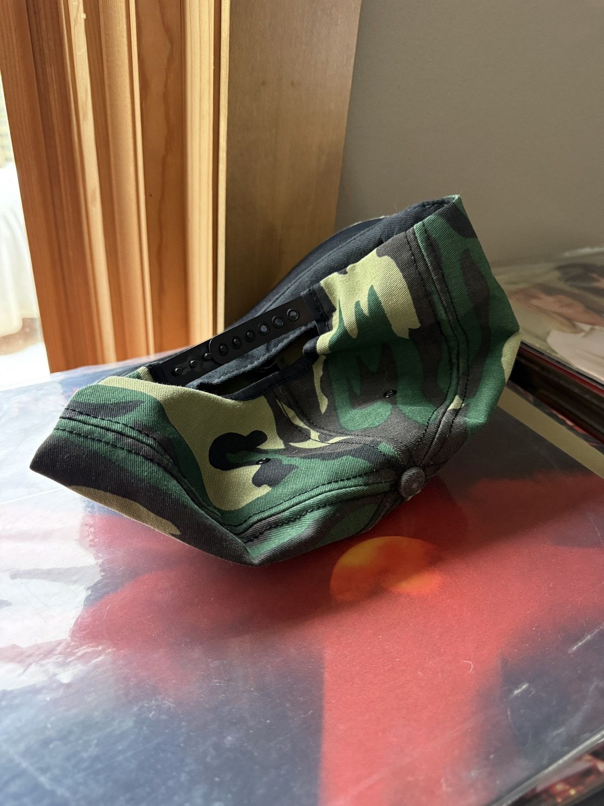 Vintage Vintage 80s John Deere Camouflage Hat Size ONE SIZE - 4 Thumbnail