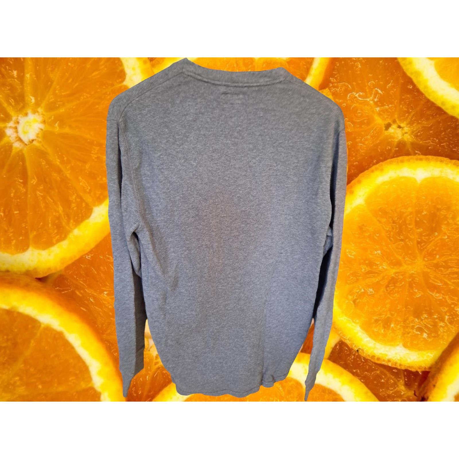 Ralph Lauren Polo Ralph Lauren Gray Thermal Long Sleeve with White Logo S Size US M / EU 48-50 / 2 - 4 Thumbnail