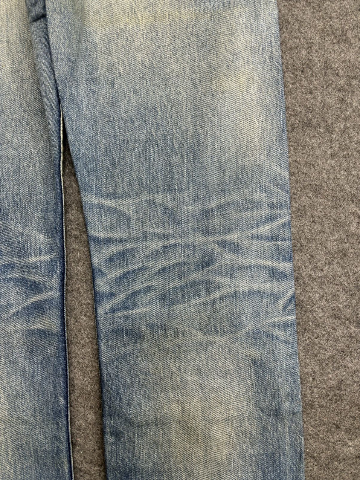 Japanese Brand 💥Archival💥Insane Style Bagarch Selvedge Slim Denim F548 Size US 33 - 15 Thumbnail