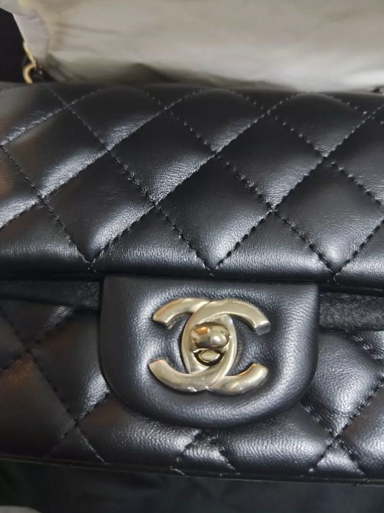 Chanel Chanel Classic gold buckle square fat bag 2503-Nextarrow Size ONE SIZE - 3 Thumbnail