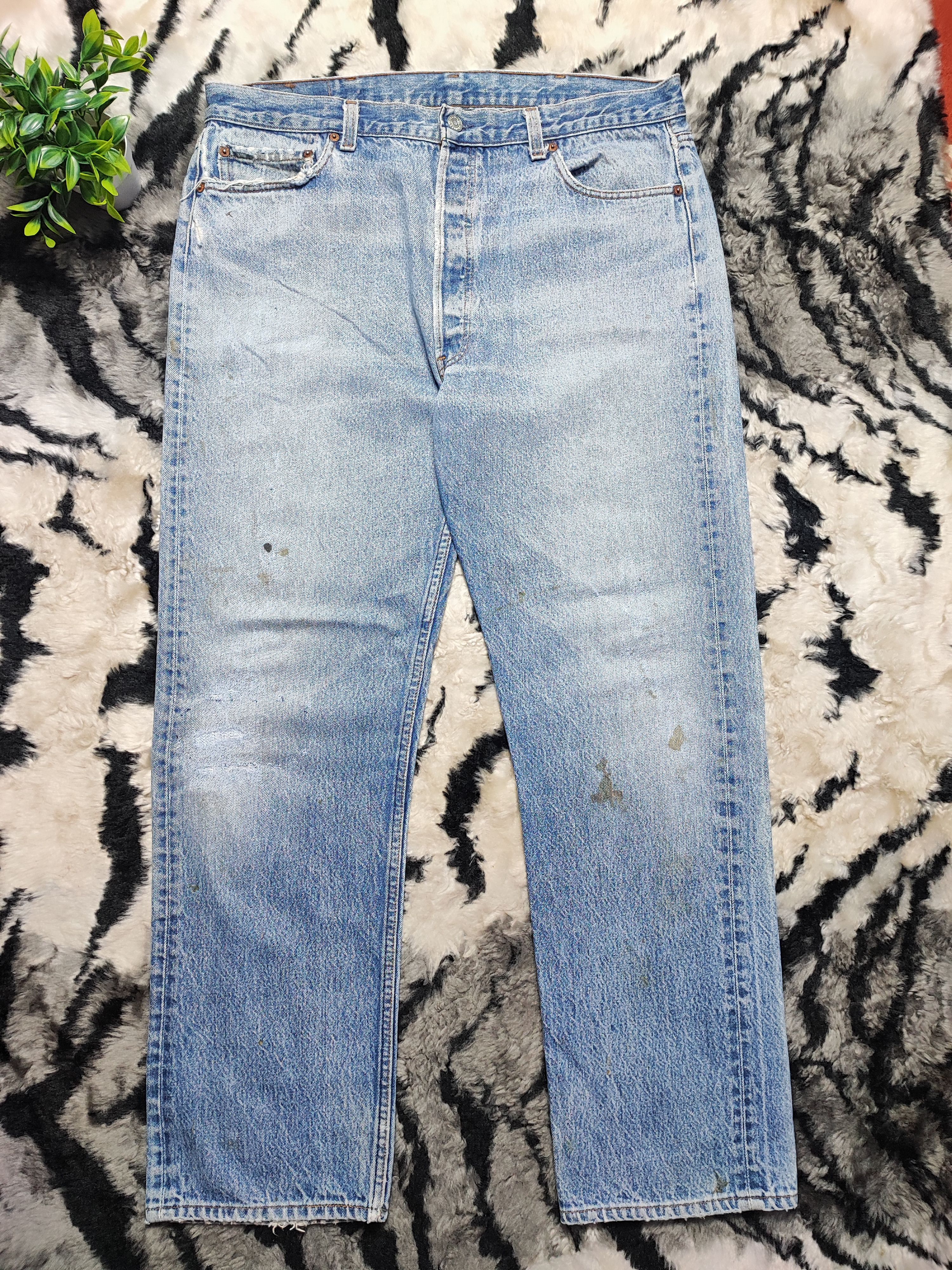 Levi's × Vintage Vintage Levi's 501 80s Made In USA Size US 36 / EU 52 - 2 Thumbnail