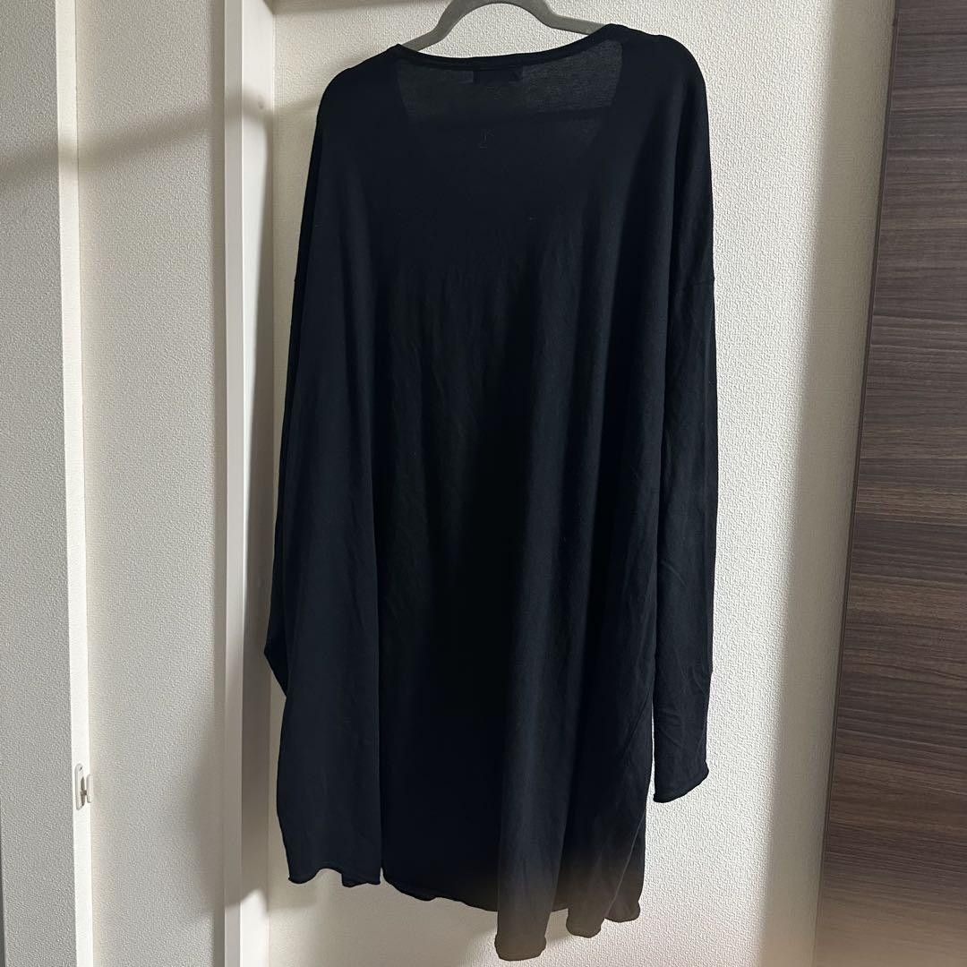 Yohji Yamamoto POUR HOMME 18ss Crew Neck Oversized Long Sleeve Shirts Size US L / EU 52-54 / 3 - 2 Thumbnail