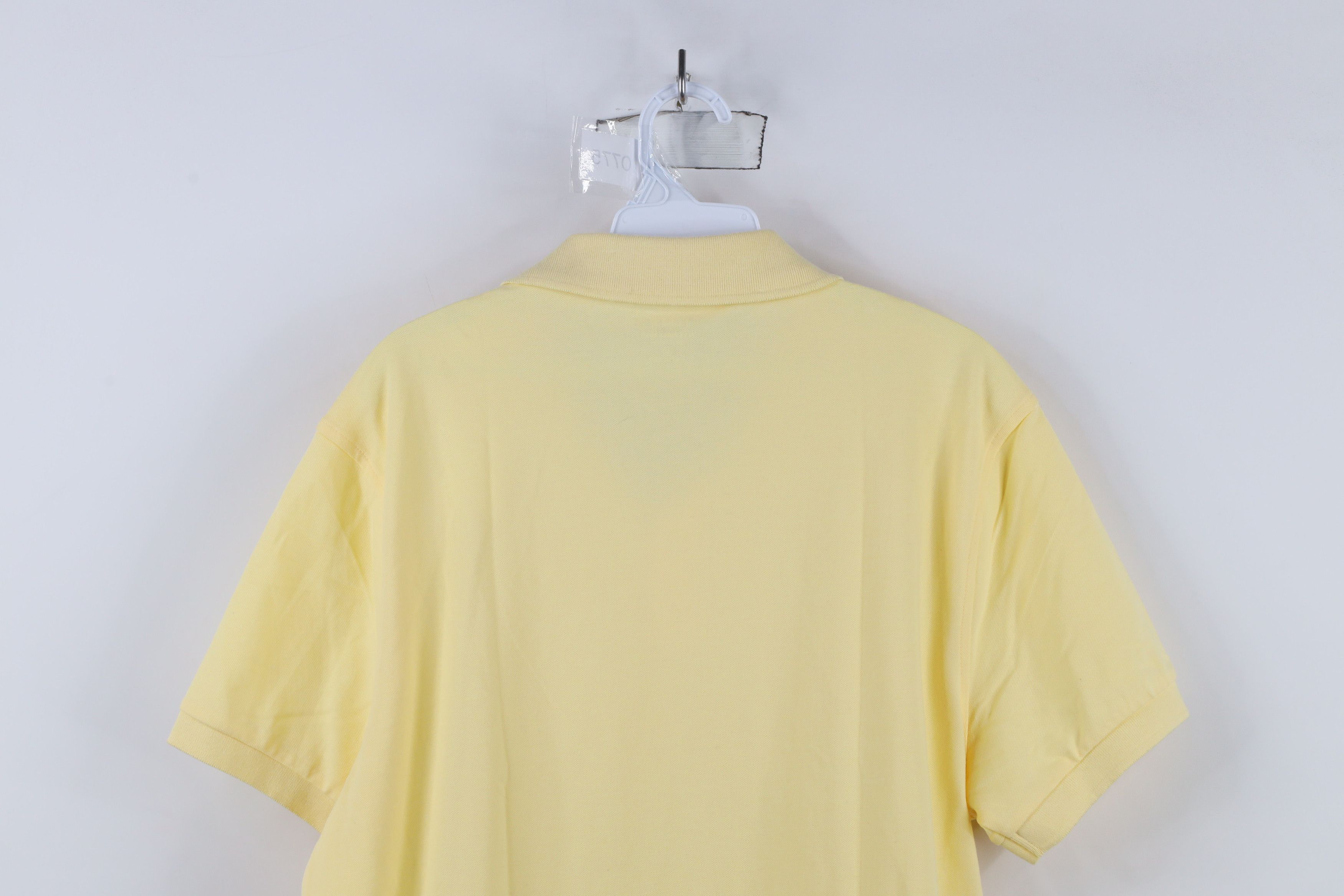J.Crew × Vintage New J Crew Cotton Untucked Short Sleeve Polo Shirt Yellow Size US L / EU 52-54 / 3 - 9 Thumbnail