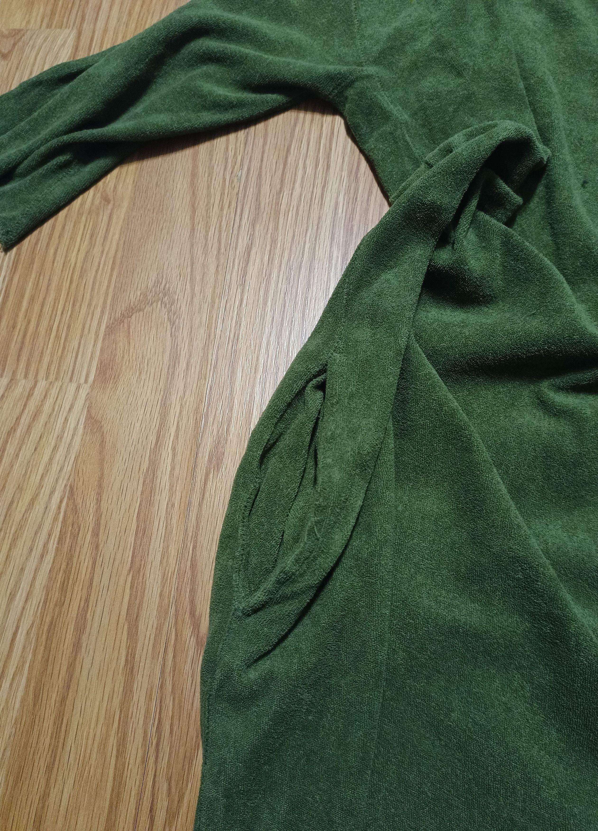 hannes roether Hannes Roether Green Oversized Cotton Dress Size M Size M / US 6-8 / IT 42-44 - 12 Thumbnail
