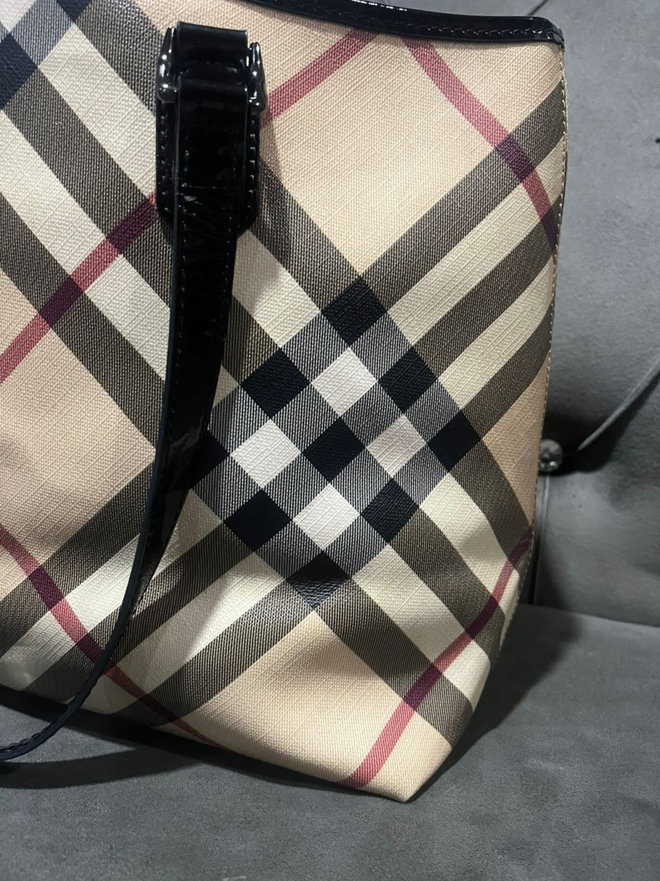 Burberry Authentic Burberry Nova Check Tote Bag Size ONE SIZE - 9 Thumbnail