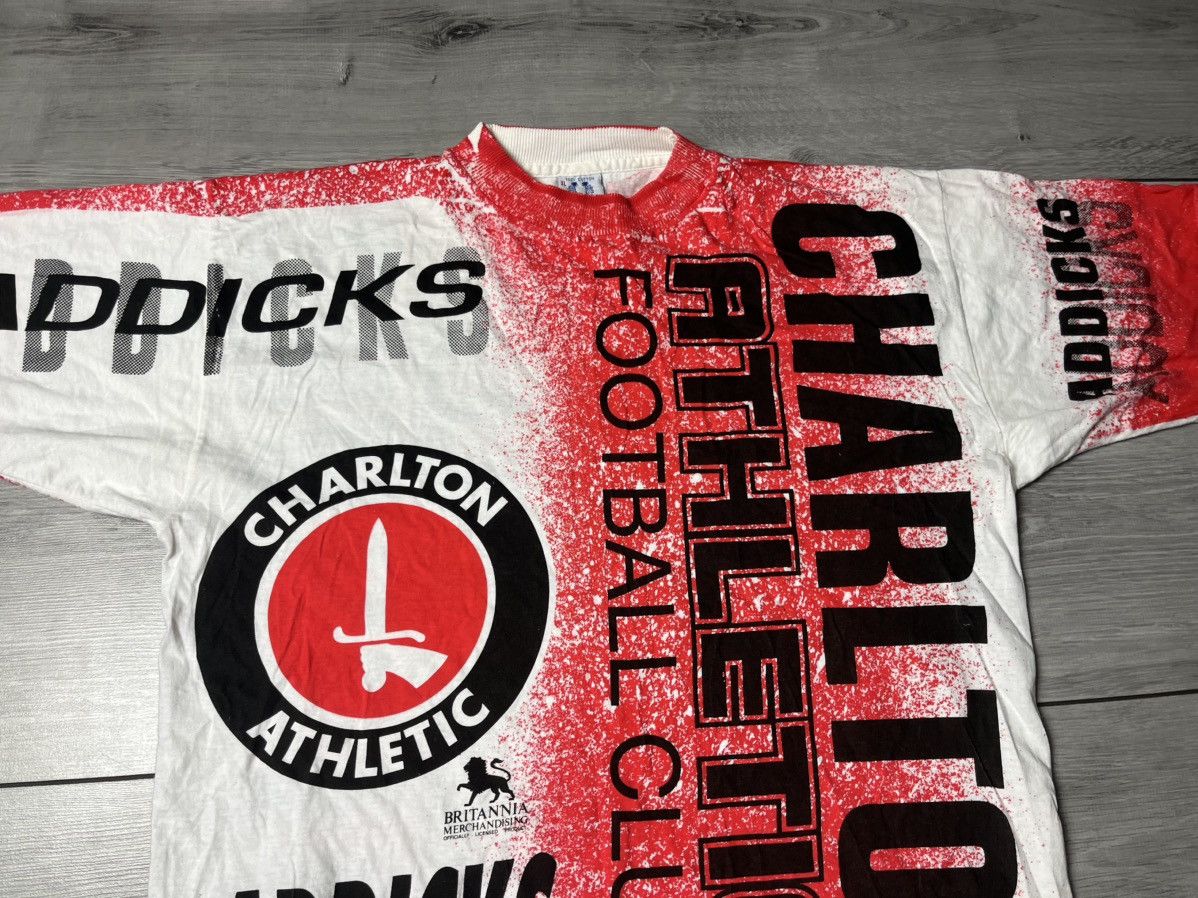 Band Tees Vintage Charlton Athletic football club tshirt AOP Size US XL / EU 56 / 4 - 3 Thumbnail