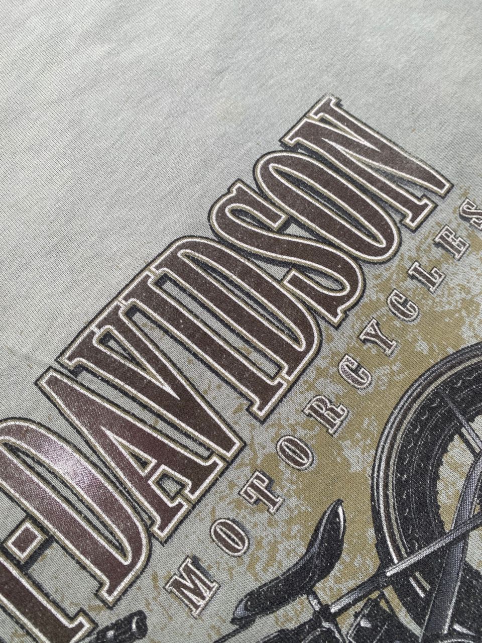 Harley Davidson Vintage Harley Davidson Motorcycles Distressed Tshirt Size US L / EU 52-54 / 3 - 10 Thumbnail