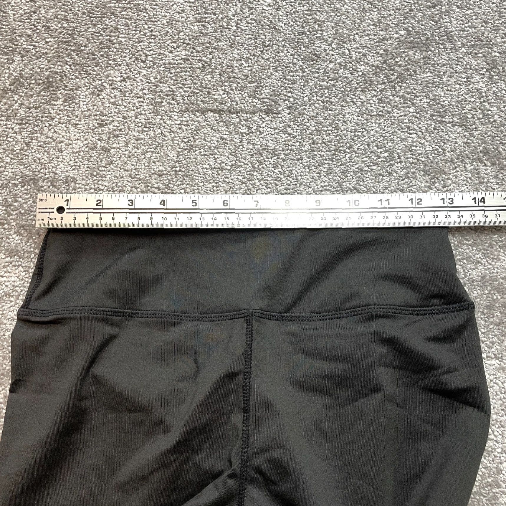 Vintage Unbranded Compression Shorts Womens M Black Stretch Active Gym Yoga New NWT Size 32" / US 10 / IT 46 - 5 Thumbnail