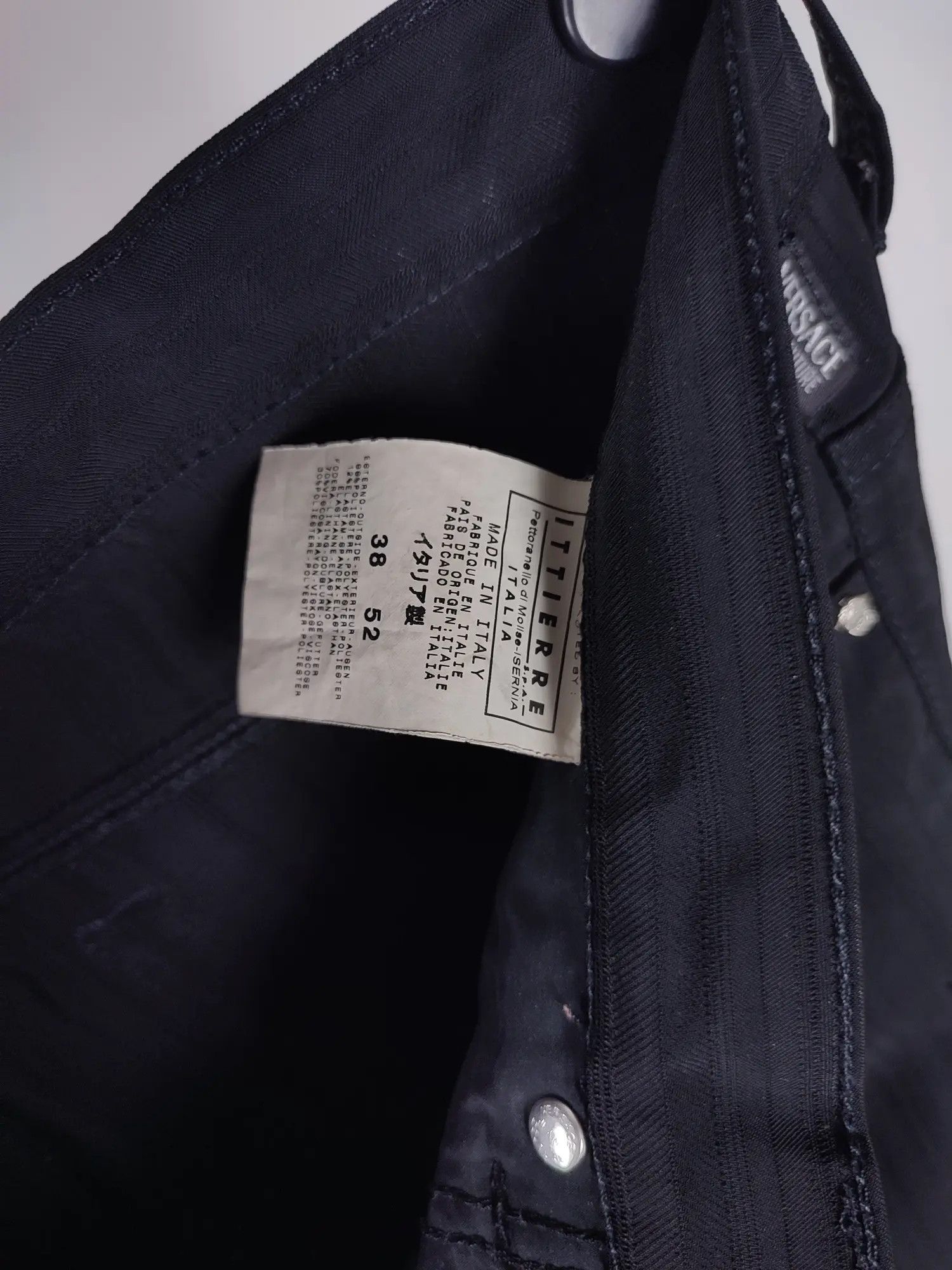 Versace Versace Vintage Striped Stretchy Trousers Pants Size US 36 / EU 52 - 18 Thumbnail