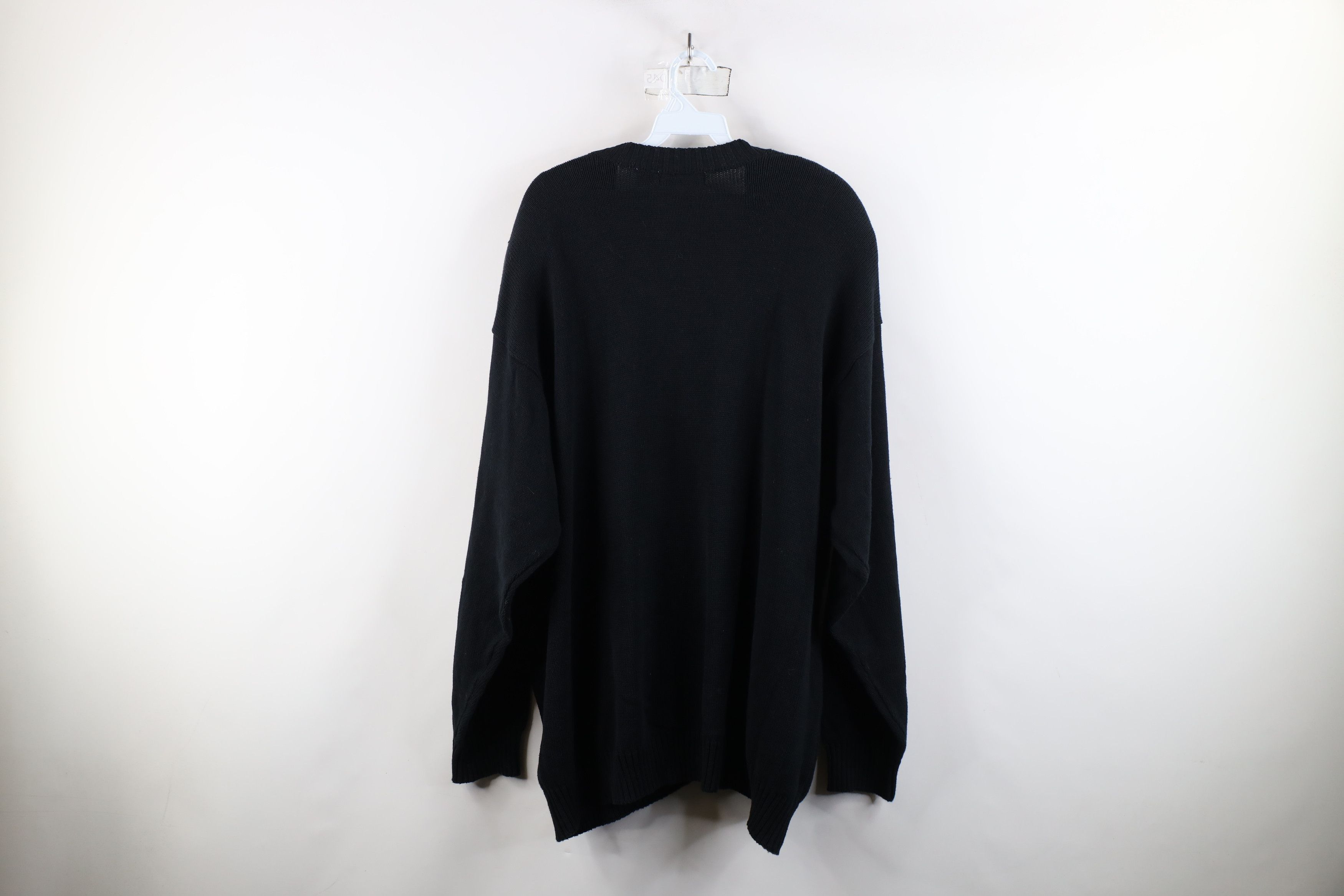 Vintage Vintage 90s Streetwear Geometric Knit Cardigan Sweater Size 3XL / US 20-22 - 11 Thumbnail