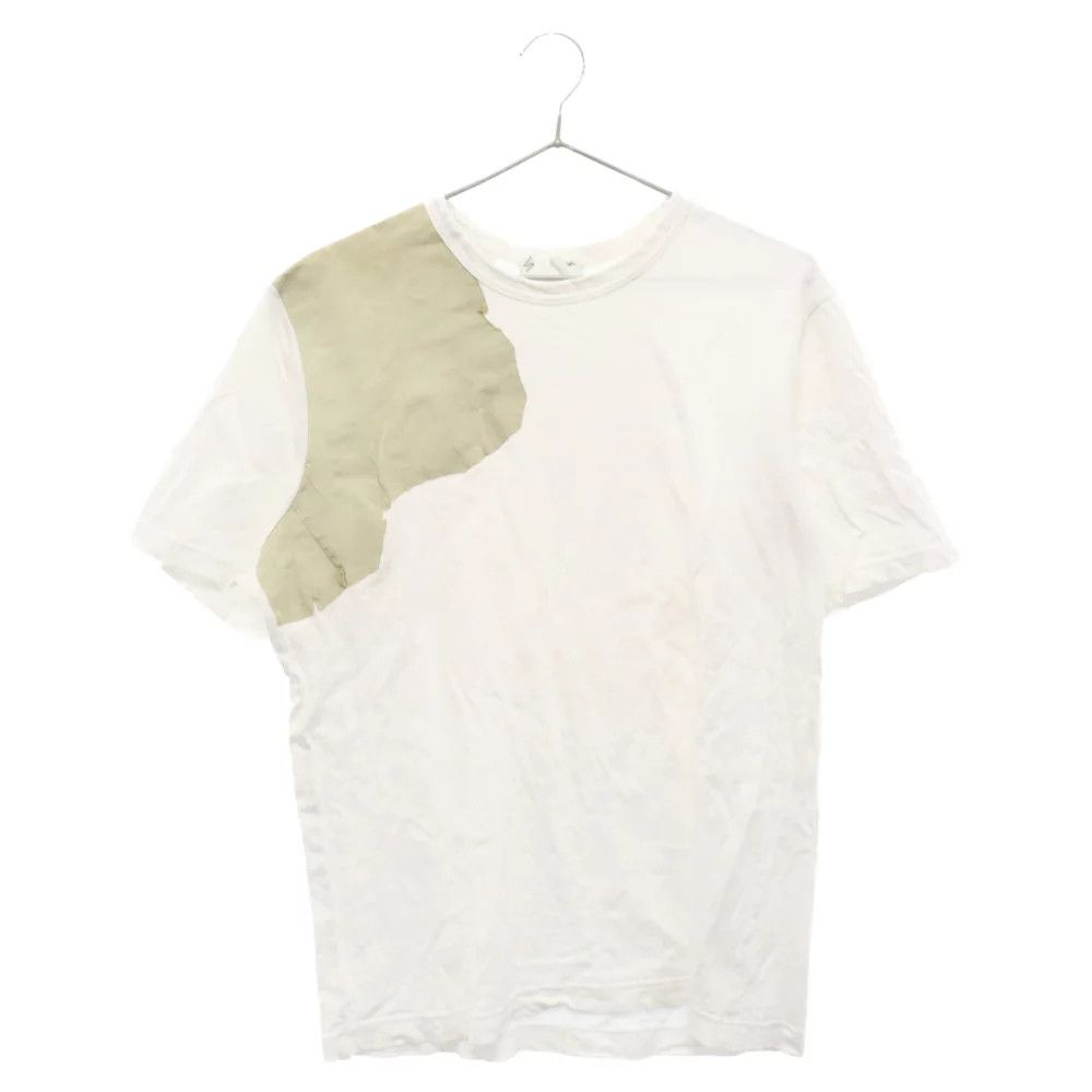 image of Yohji Yamamoto Pour Homme 80-90S Short Sleeve T-Shirt in White, Men's (Size 2XL)