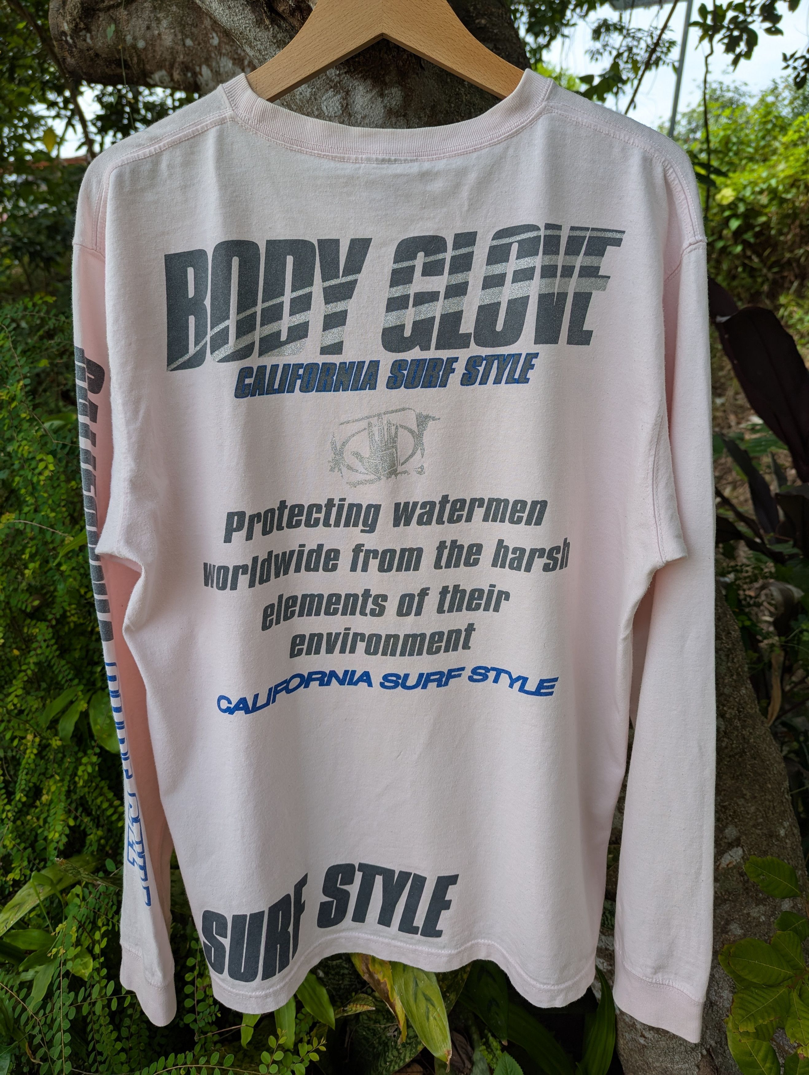 Body Glove Vintage Body Glove California Surf Style Long Sleeve Tshirt Size US XL / EU 56 / 4 - 7 Thumbnail