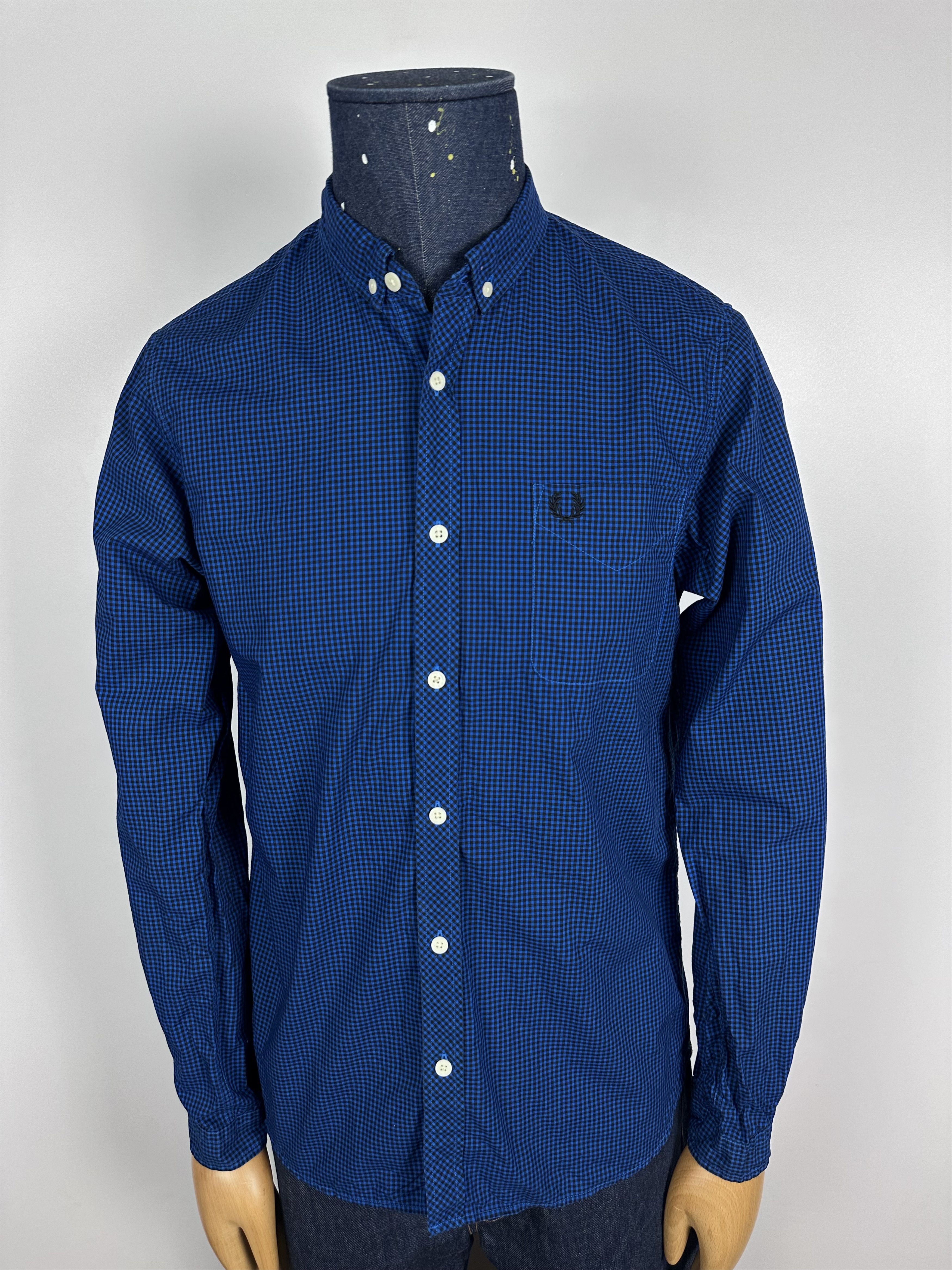 Fred Perry Fred Perry Long Sleeve Button Down Shirt Check Patterned M Size US M / EU 48-50 / 2 - 1 Thumbnail