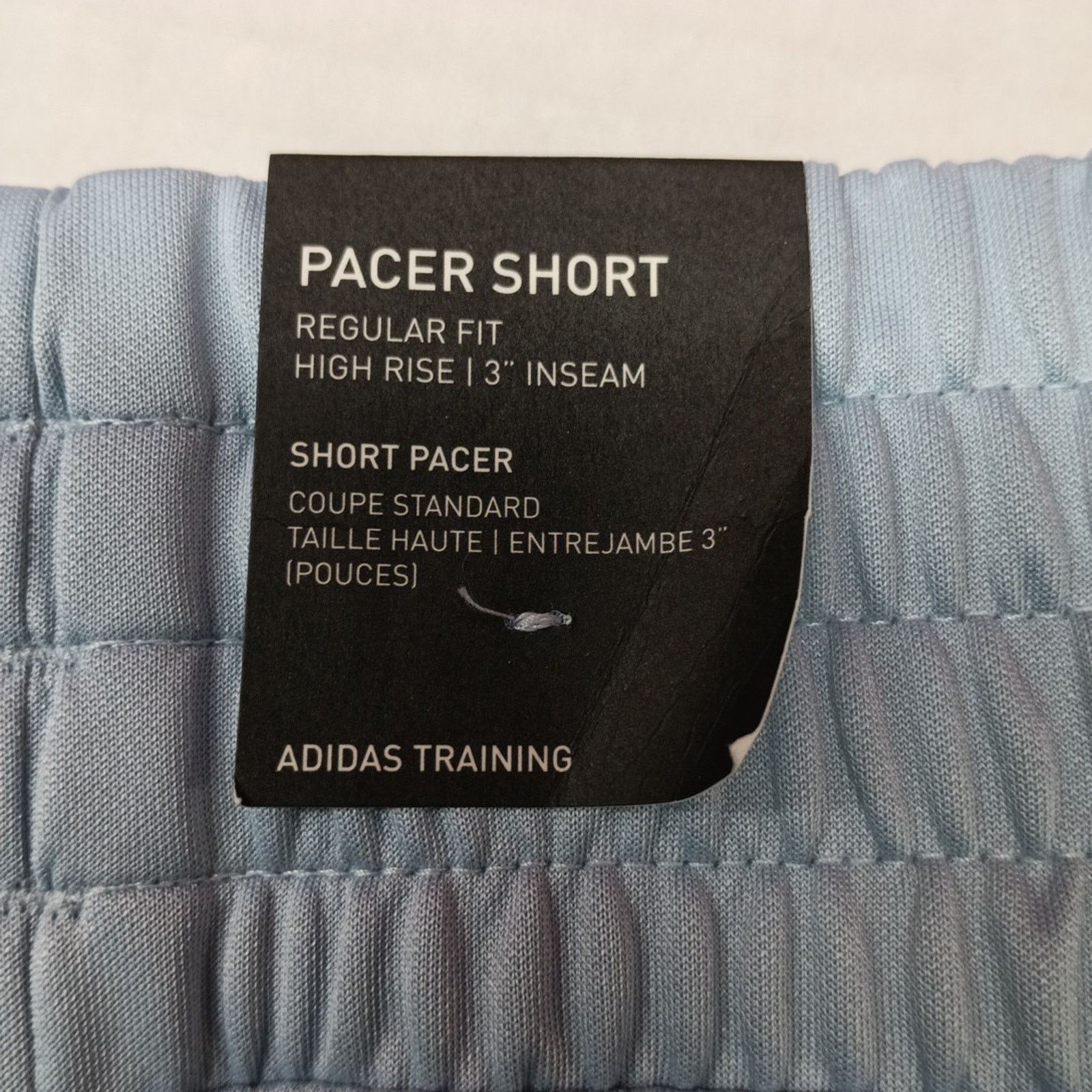 Adidas adidas Women's Pacer High-Rise 3" Shorts Size 3X Blue Size 30" / US 8 / IT 44 - 6 Thumbnail