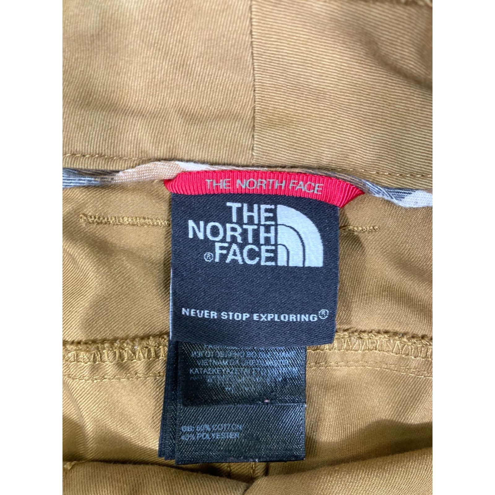 The North Face The North Face Chino Pants Mens 36 Khaki Beige Straight Leg Pockets Waistband Button Zip Regular Inseam 32 Size US 36 / EU 52 - 5 Thumbnail