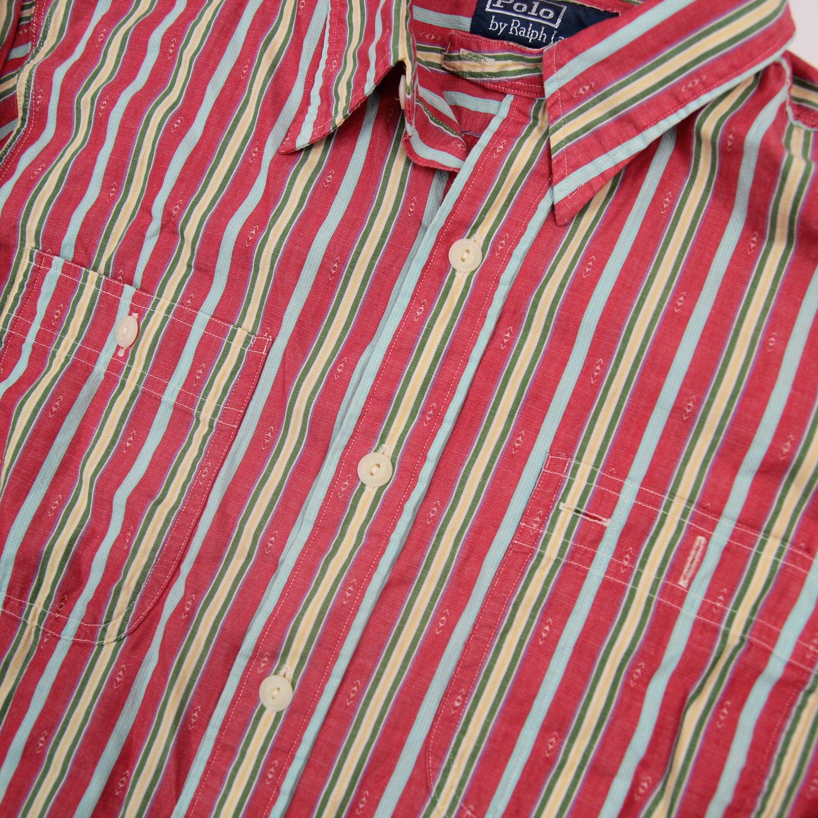 Polo Ralph Lauren × Vintage Vintage Polo Ralph Lauren Allover Print Pastel Western Shirt Size US M / EU 48-50 / 2 - 2 Thumbnail