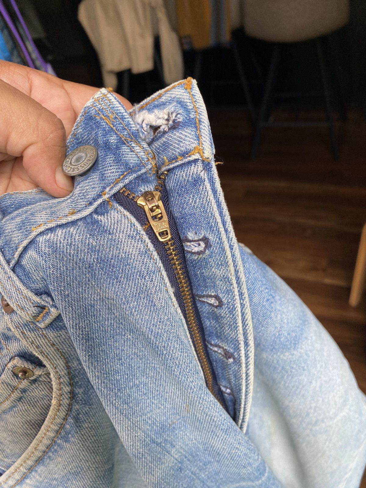 Levi's Vintage Clothing W31x29 Vintage levi's 501 redline made in USA Size US 31 - 10 Thumbnail