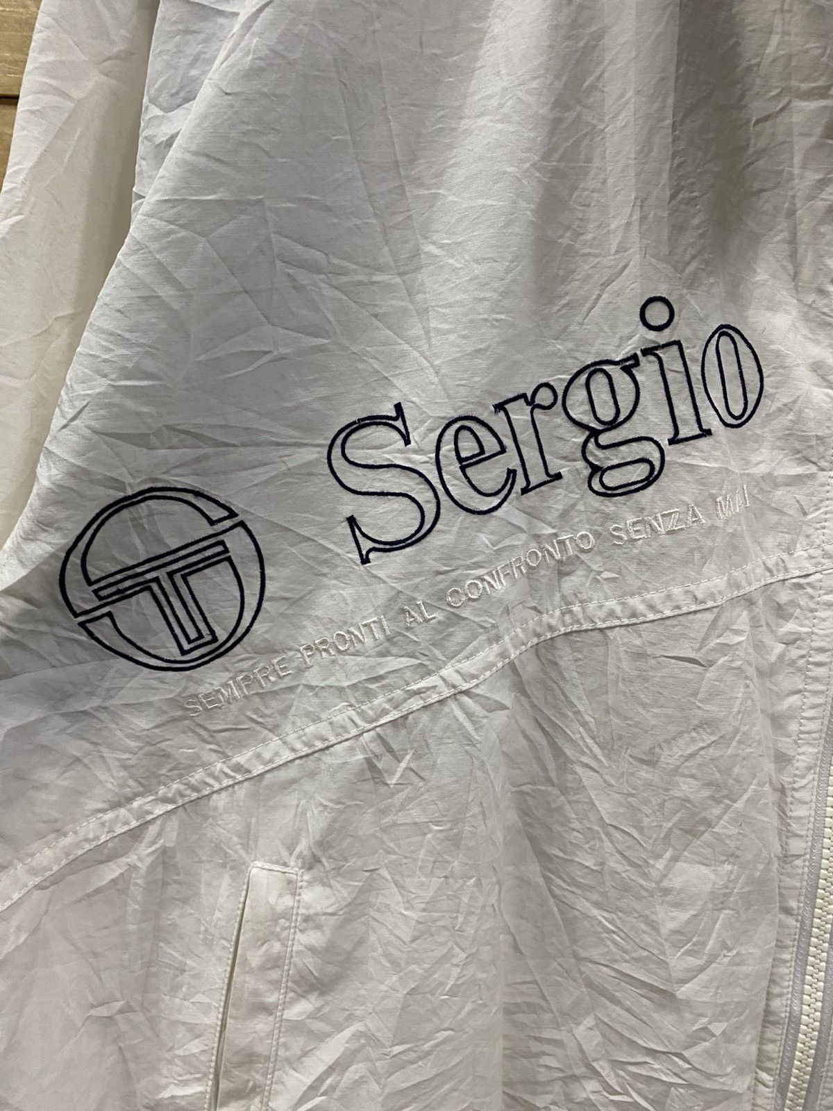 Sergio Tacchini Vintage SERGIO TACCHINI light jacket Size US L / EU 52-54 / 3 - 6 Thumbnail