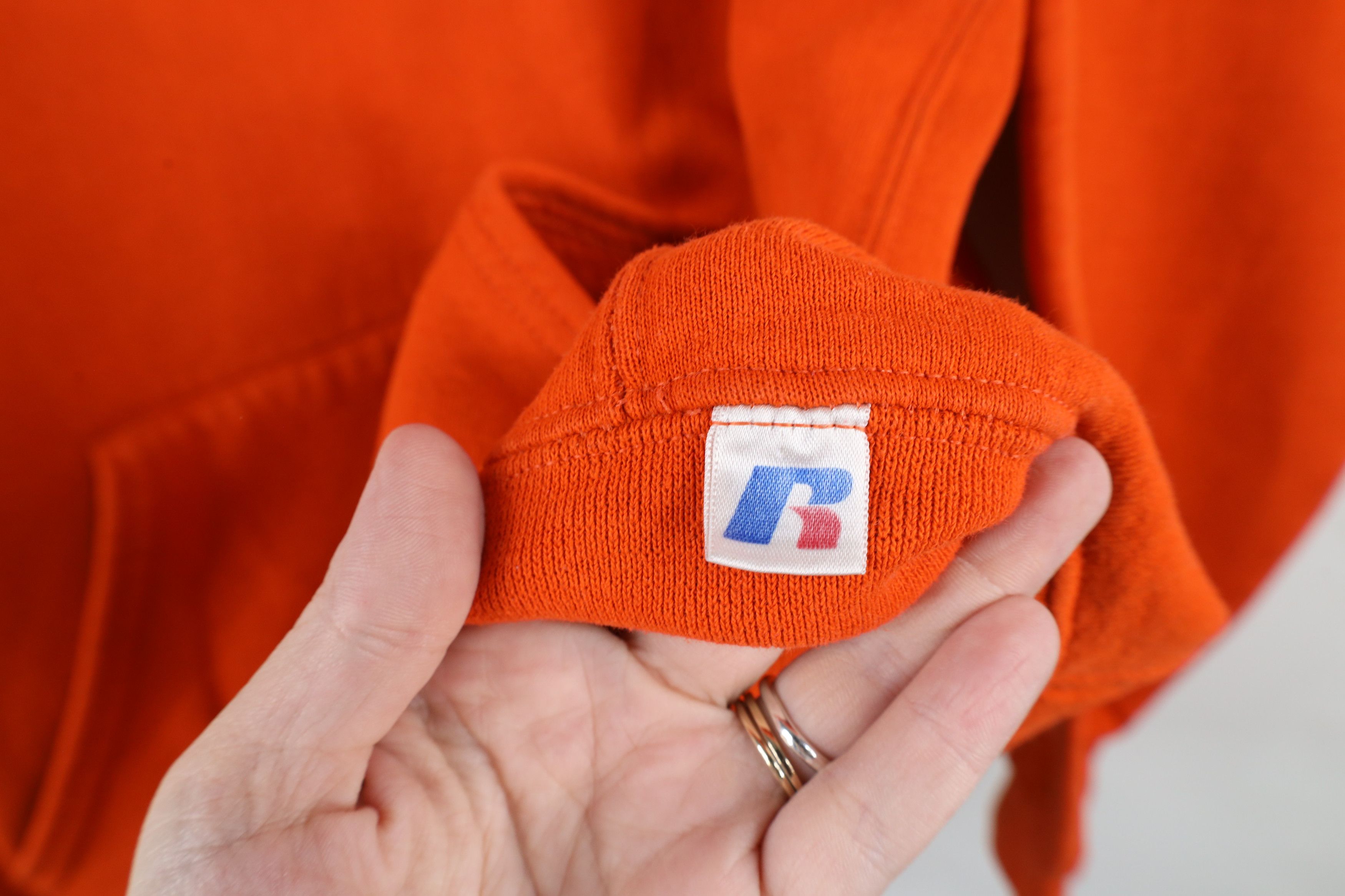 Russell Athletic Vintage 90s Russell Athletic Syracuse University Hoodie Size US XL / EU 56 / 4 - 4 Thumbnail