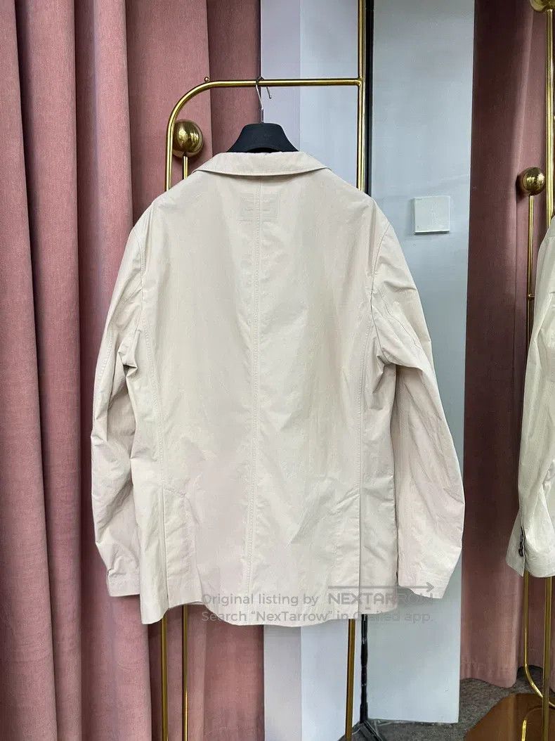 Brunello Cucinelli Brunello Cucinelli Tech Fabric Lapel Jacket Suit Jacket Size 50L - 4 Thumbnail