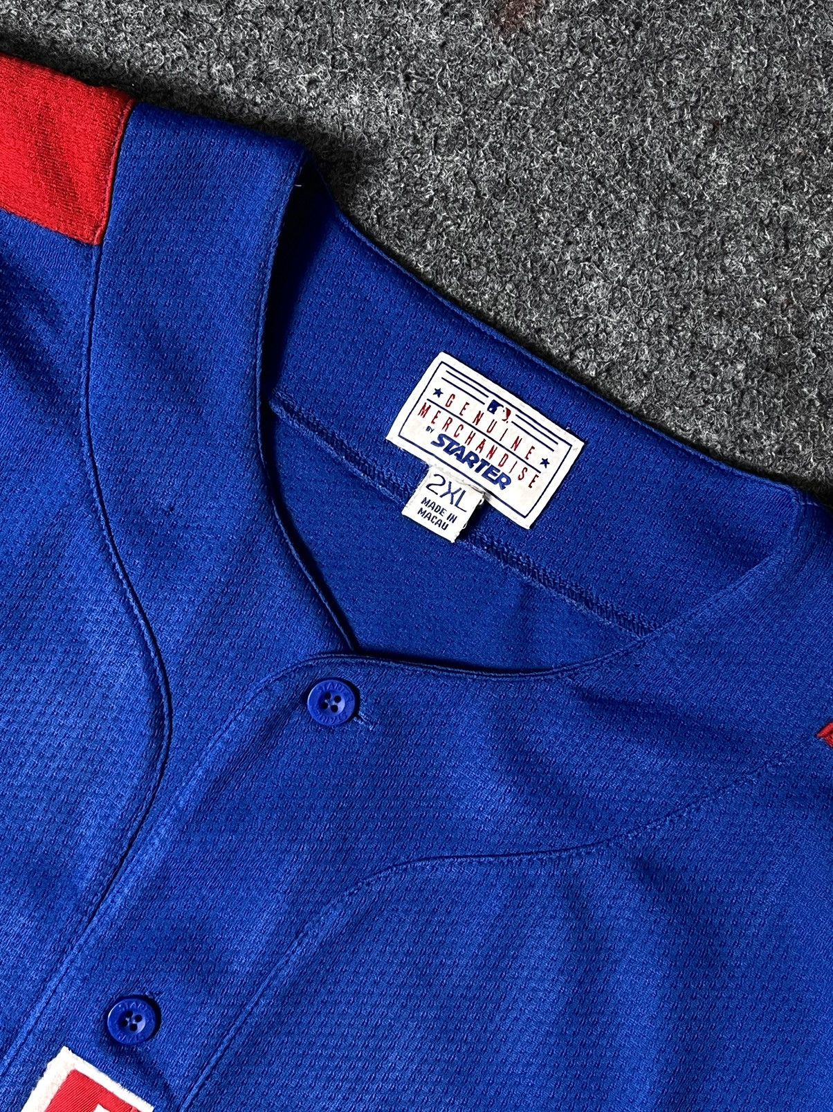 MLB × Starter × Vintage VINTAGE 90’S BASEBALL JERSEY MLB CHICAGO CUBS BY STARTER Size US XXL / EU 58 / 5 - 3 Thumbnail