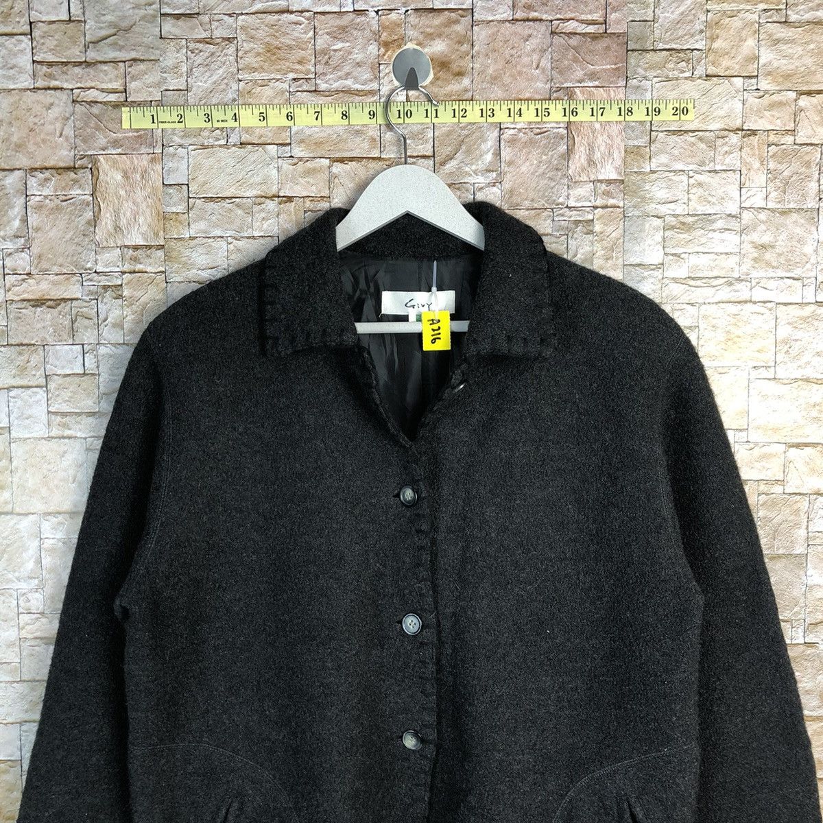 Japanese Brand × Vintage Givy Black vintage jacket #A216 Size US L / EU 52-54 / 3 - 2 Thumbnail