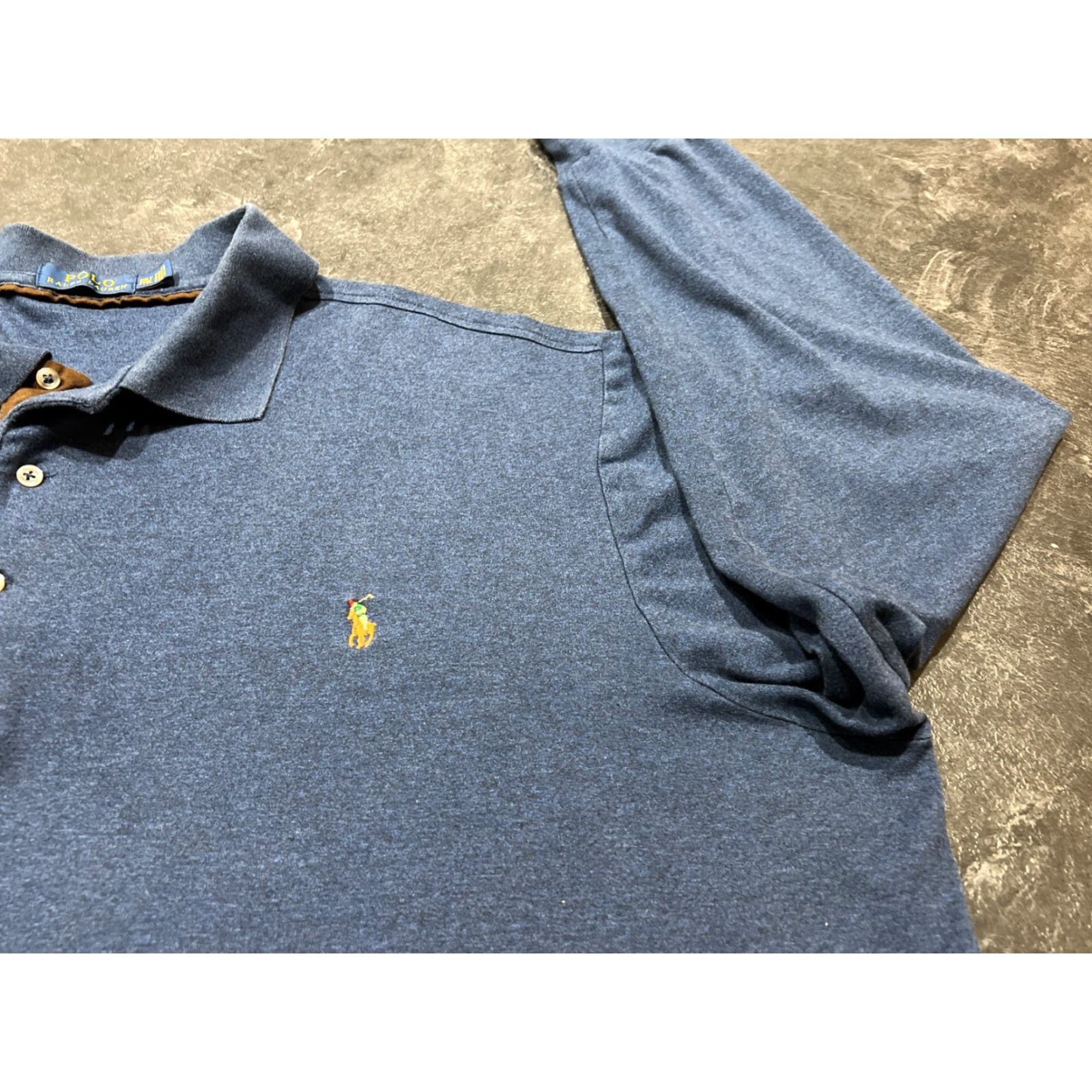 Ralph Lauren Polo Ralph Lauren Classic Fit Long Sleeve Polo Shirt Men’s 3XLT Blue Flesh Pony Size US XXL / EU 58 / 5 - 3 Thumbnail