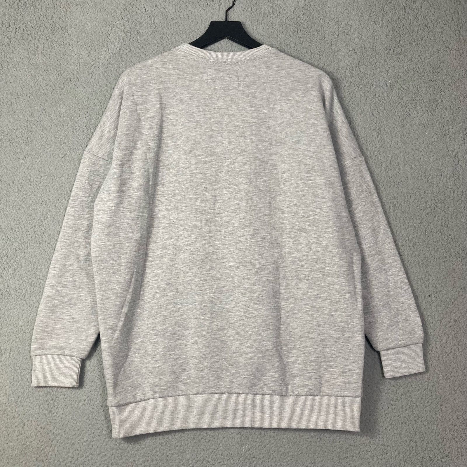 Superdry Superdry Women's S Gray Sparkle Crewneck Sweatshirt Size S / US 4 / IT 40 - 2 Thumbnail