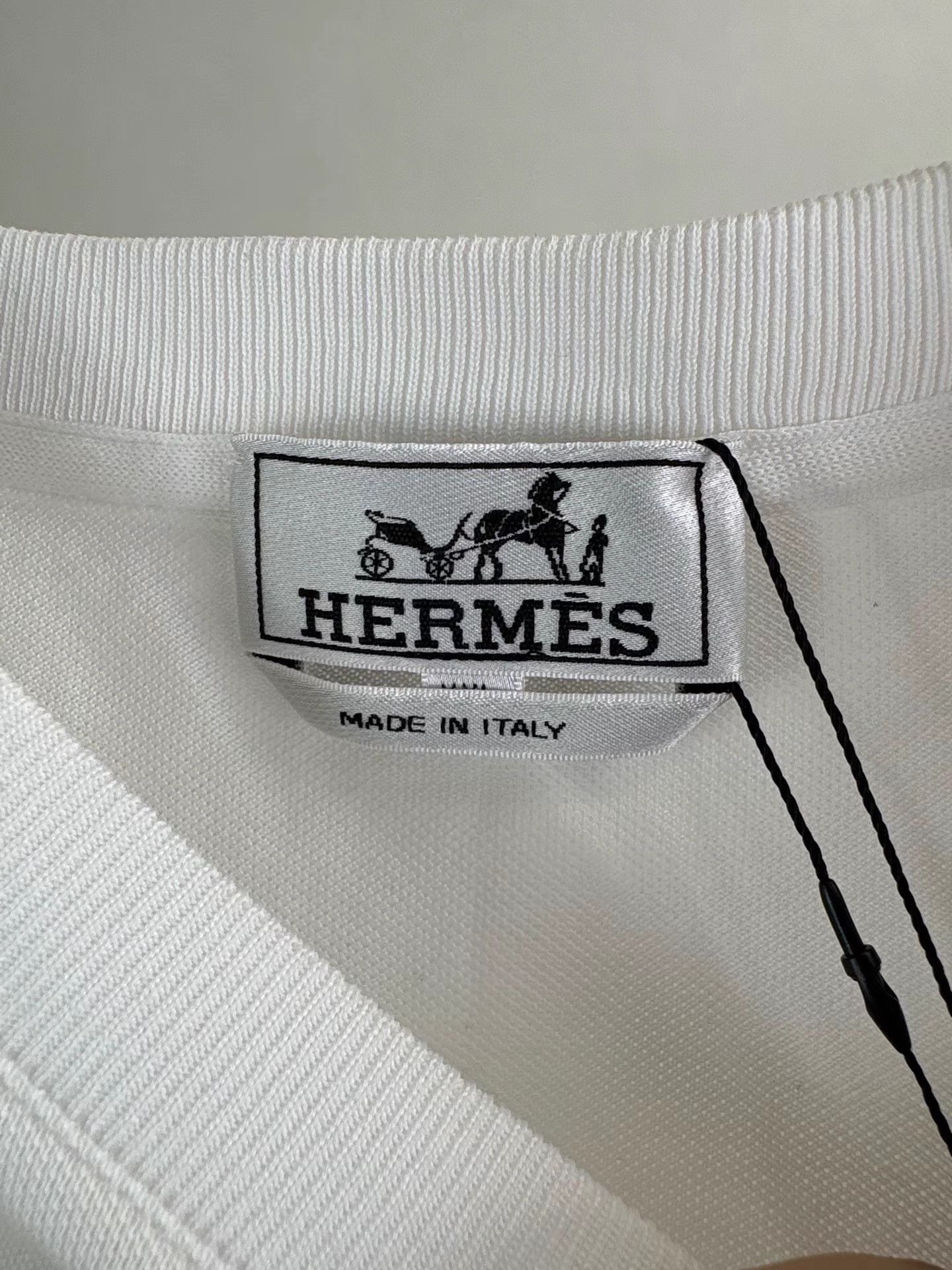 Hermes HERMES White Pocket Small Logo Short Sleeve K1 Size US XXL / EU 58 / 5 - 3 Thumbnail