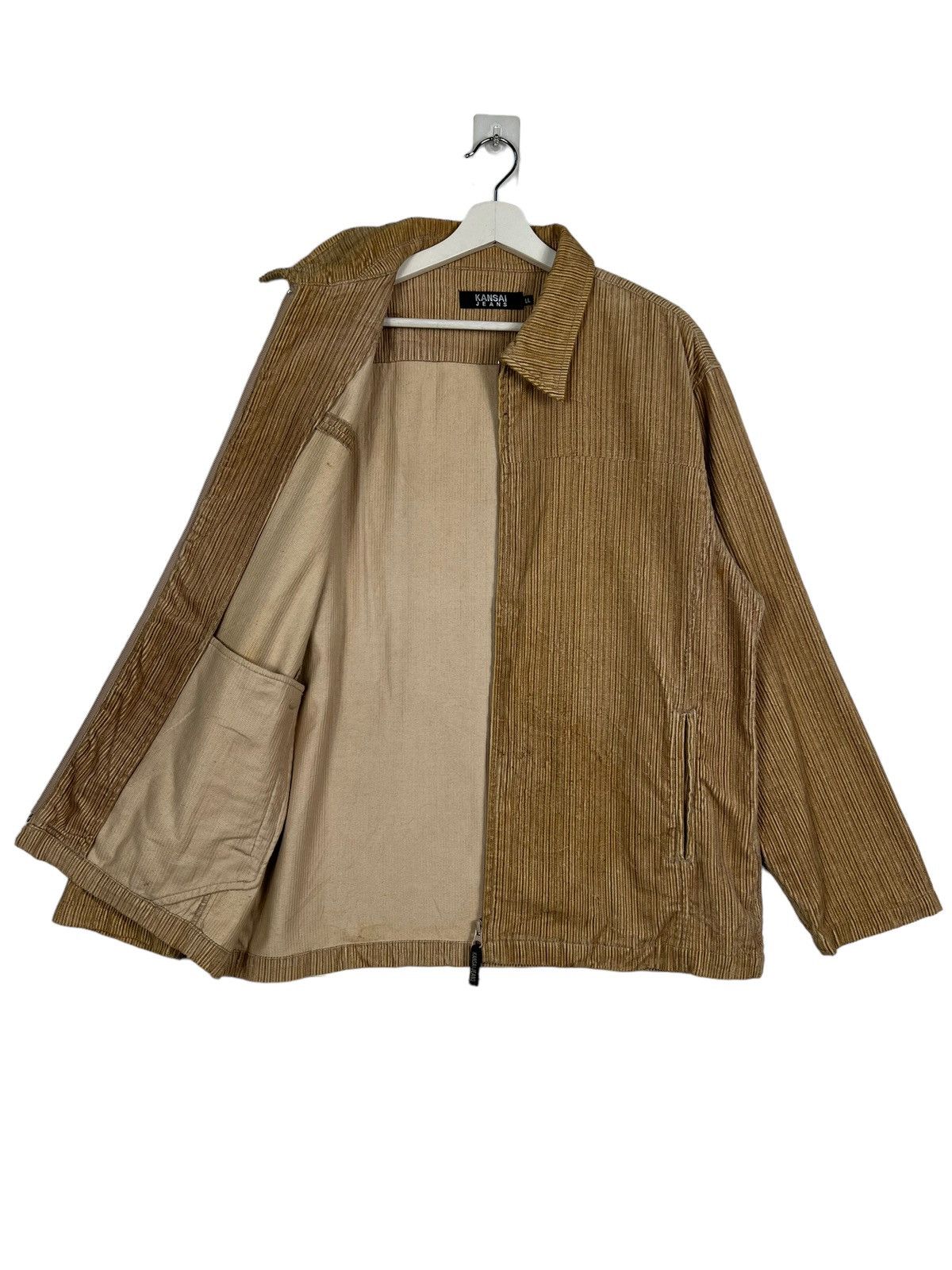 Kansai Yamamoto 🔥 KANSAI JEANS CORDUROY JACKET Size US L / EU 52-54 / 3 - 9 Thumbnail