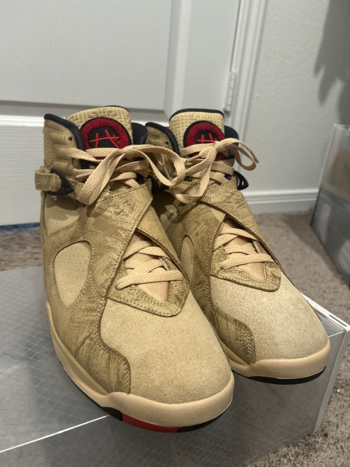 Jordan Brand Air Jordan 8 x Rui Hachimura “Black Samurai” Size US 11.5 / EU 44-45 - 17 Thumbnail