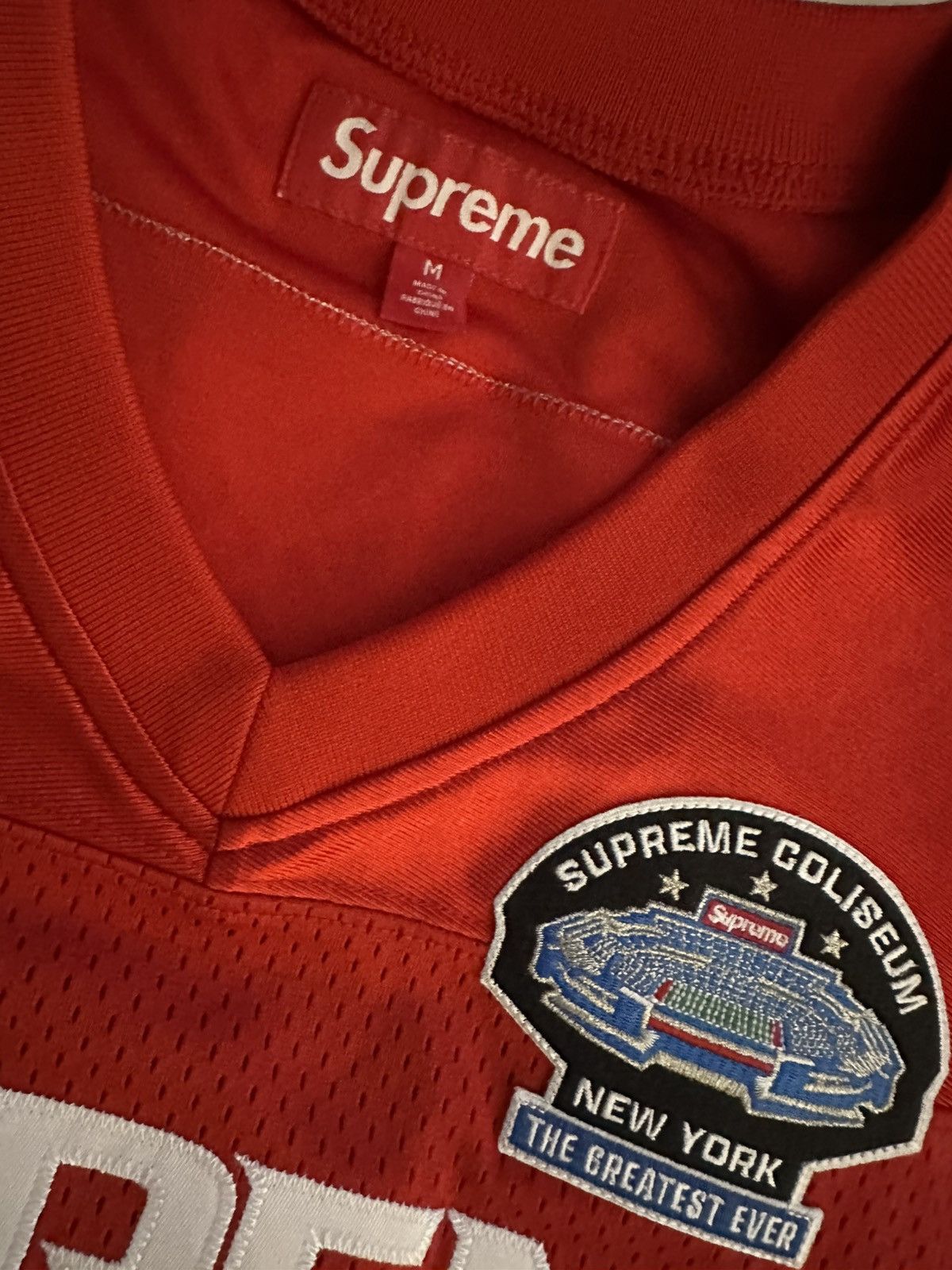 Supreme Supreme Championships Football Jersey - Red, Medium Size US M / EU 48-50 / 2 - 7 Thumbnail